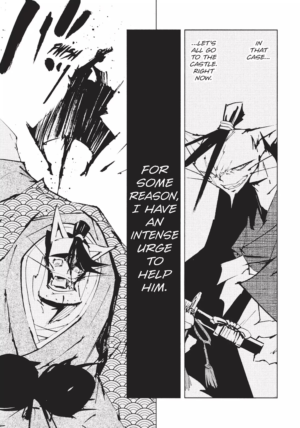 Nekogahara: Stray Cat Samurai Chapter 18 page 12 - Chapter 18: Sheep's Clothing, Unsafe-Cracker