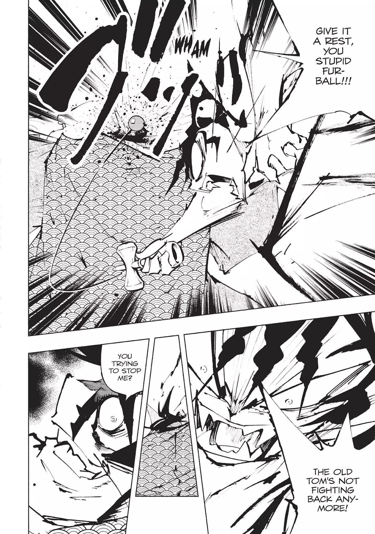 Nekogahara: Stray Cat Samurai Chapter 18 page 13 - Chapter 18: Sheep's Clothing, Unsafe-Cracker