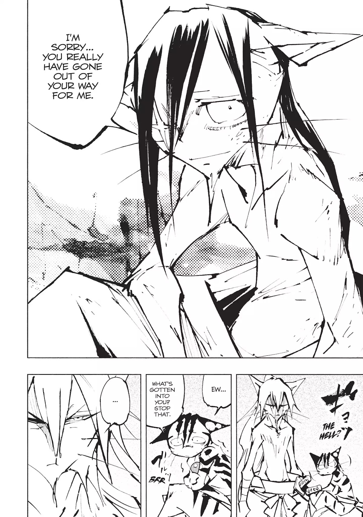 Nekogahara: Stray Cat Samurai Chapter 18 page 24 - Chapter 18: Sheep's Clothing, Unsafe-Cracker