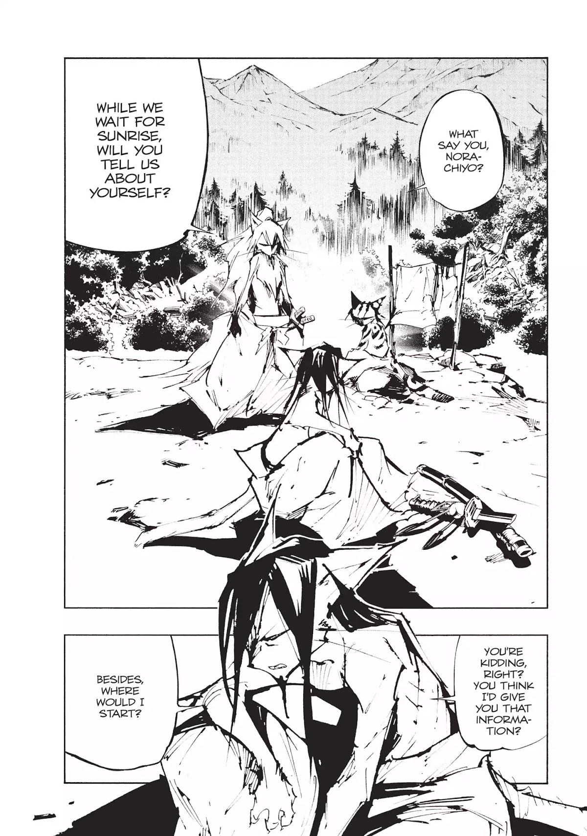 Nekogahara: Stray Cat Samurai Chapter 19 page 1 - Chapter 19: Hi Lone Kitty, Part I