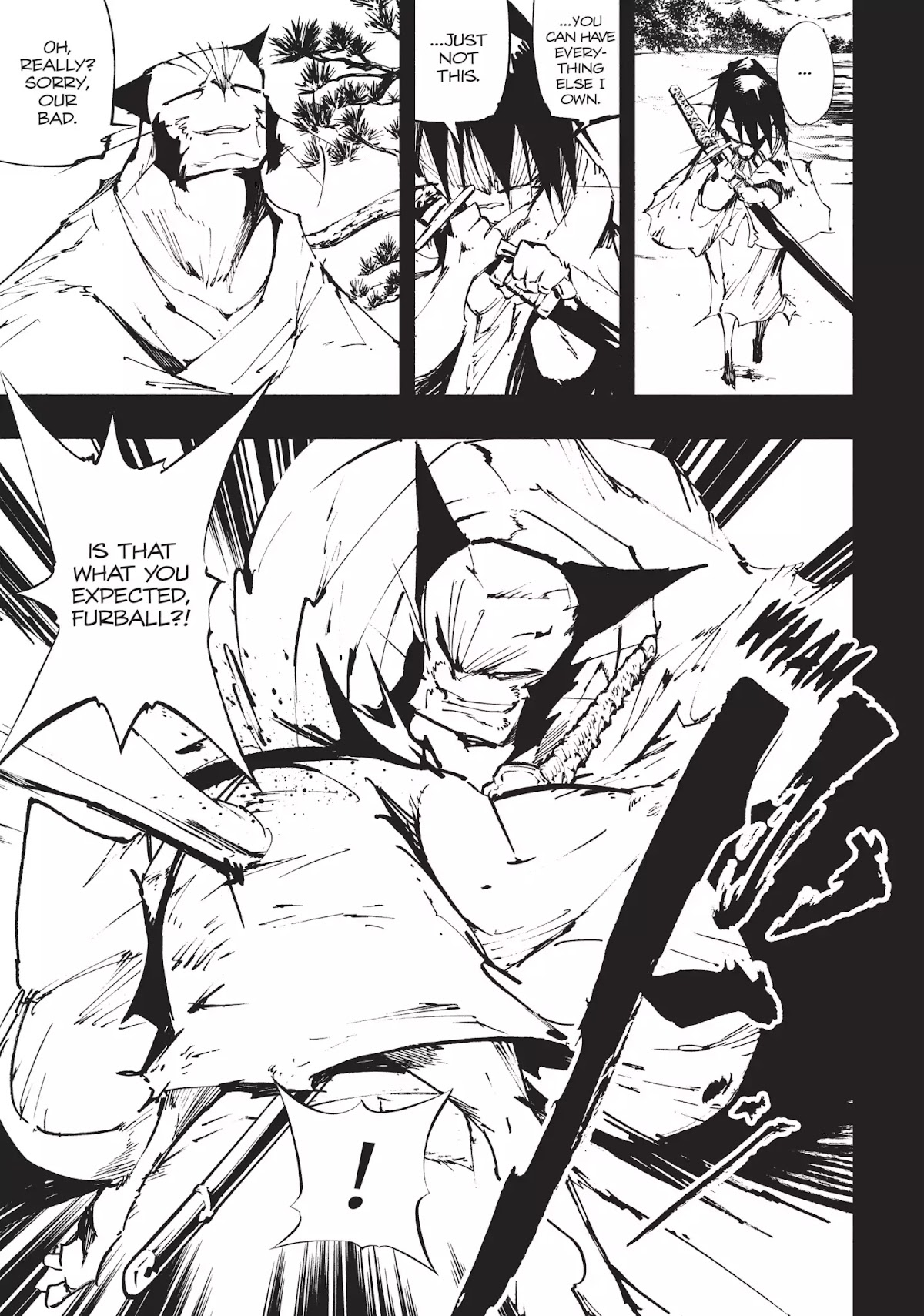 Nekogahara: Stray Cat Samurai Chapter 19 page 15 - Chapter 19: Hi Lone Kitty, Part I