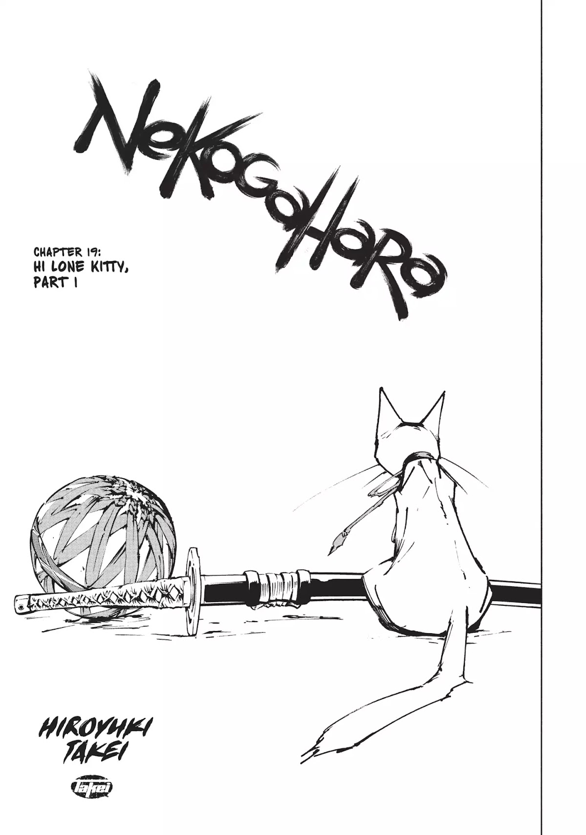 Nekogahara: Stray Cat Samurai Chapter 19 page 3 - Chapter 19: Hi Lone Kitty, Part I