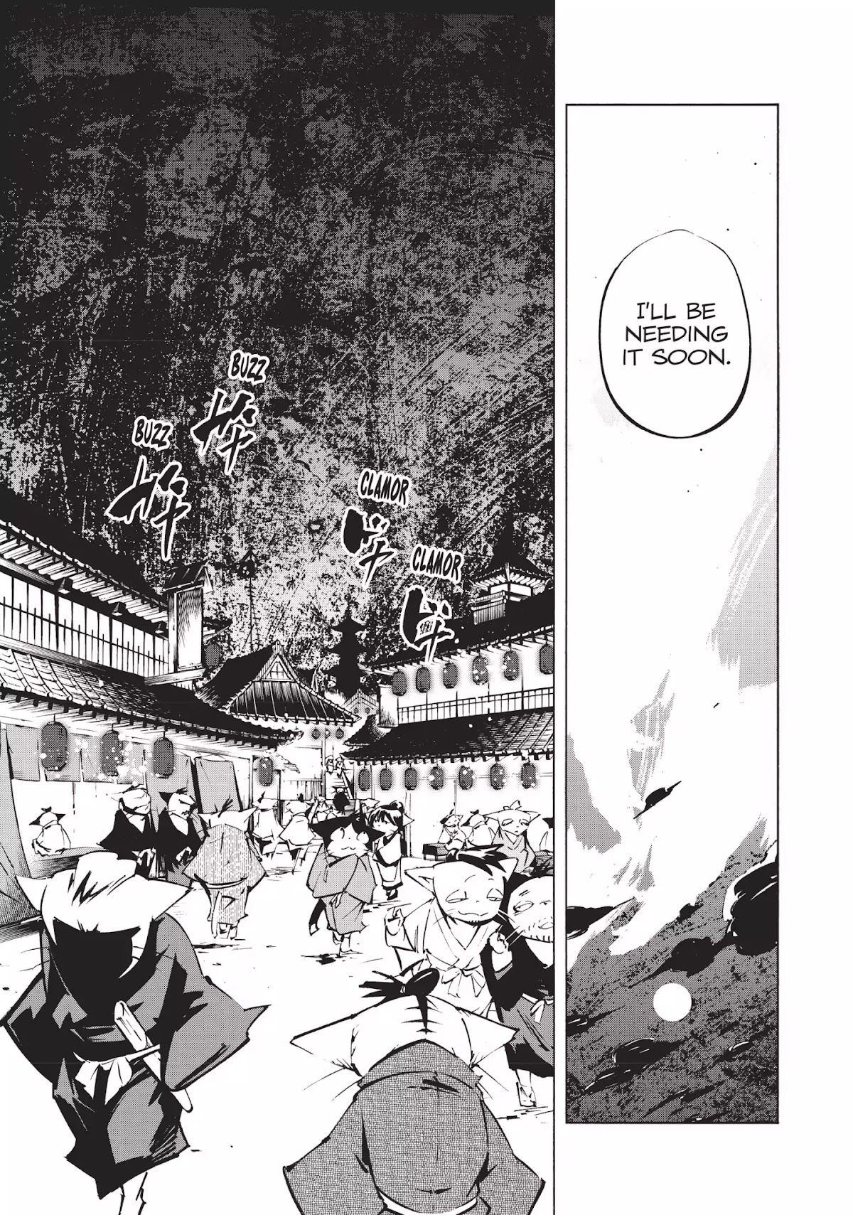 Nekogahara: Stray Cat Samurai Chapter 2 page 6 - Chapter 2: Red Dreams, Dangerous Pastimes