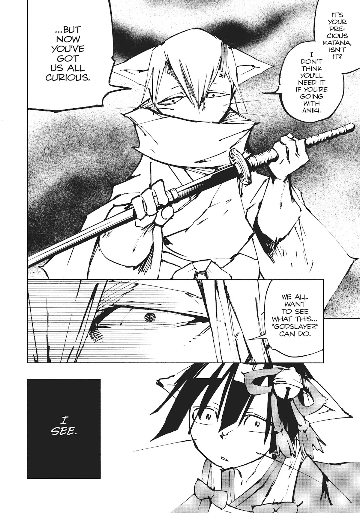 Nekogahara: Stray Cat Samurai Chapter 20 page 12 - Chapter 20: HI LONE KITTY, PART 2