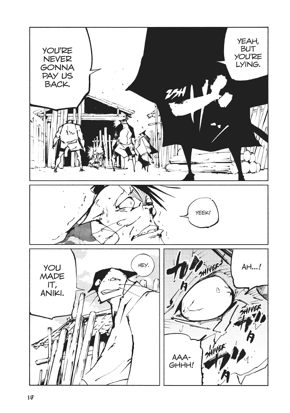 Nekogahara: Stray Cat Samurai Chapter 20 page 15 - Chapter 20: HI LONE KITTY, PART 2