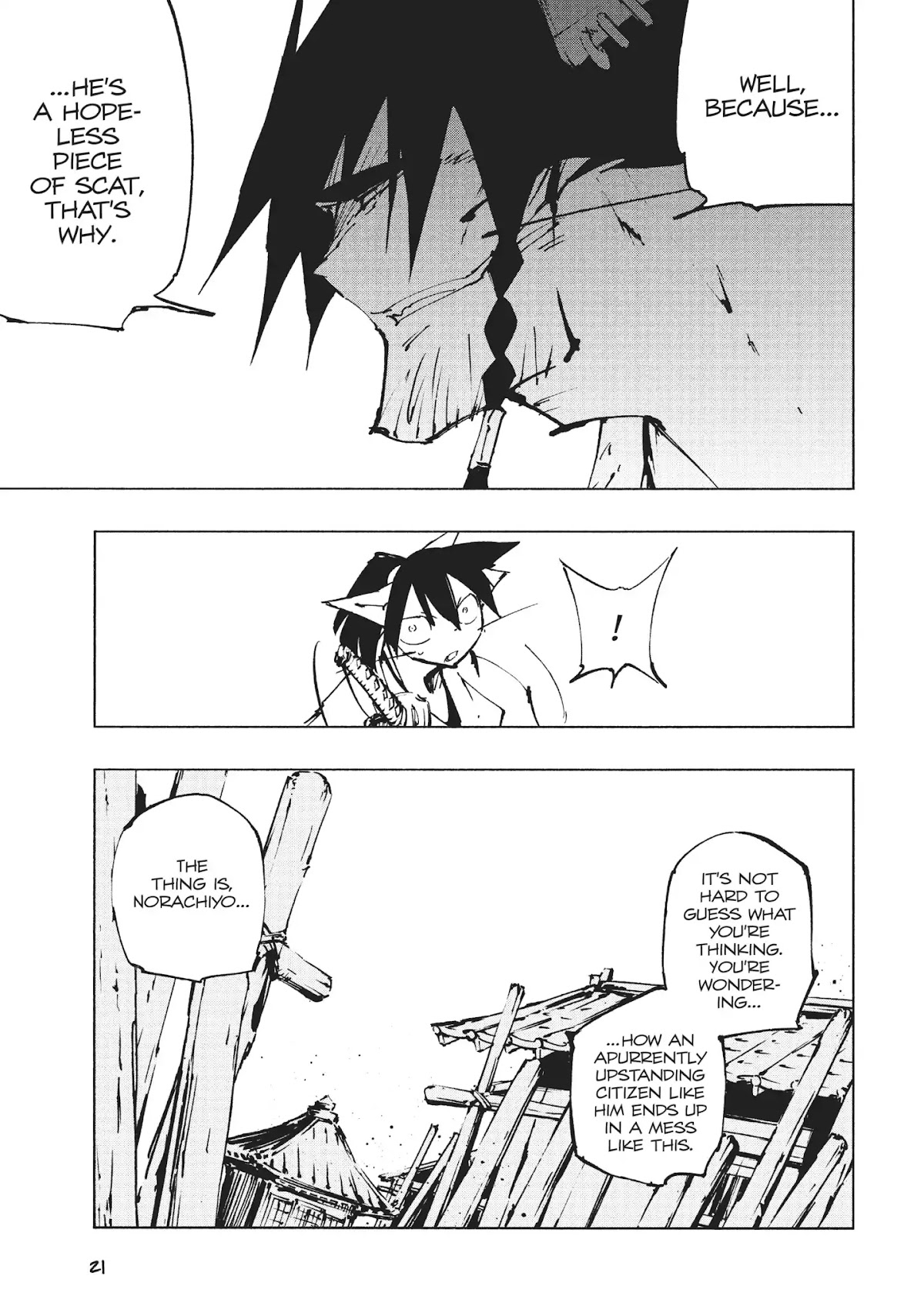 Nekogahara: Stray Cat Samurai Chapter 20 page 18 - Chapter 20: HI LONE KITTY, PART 2