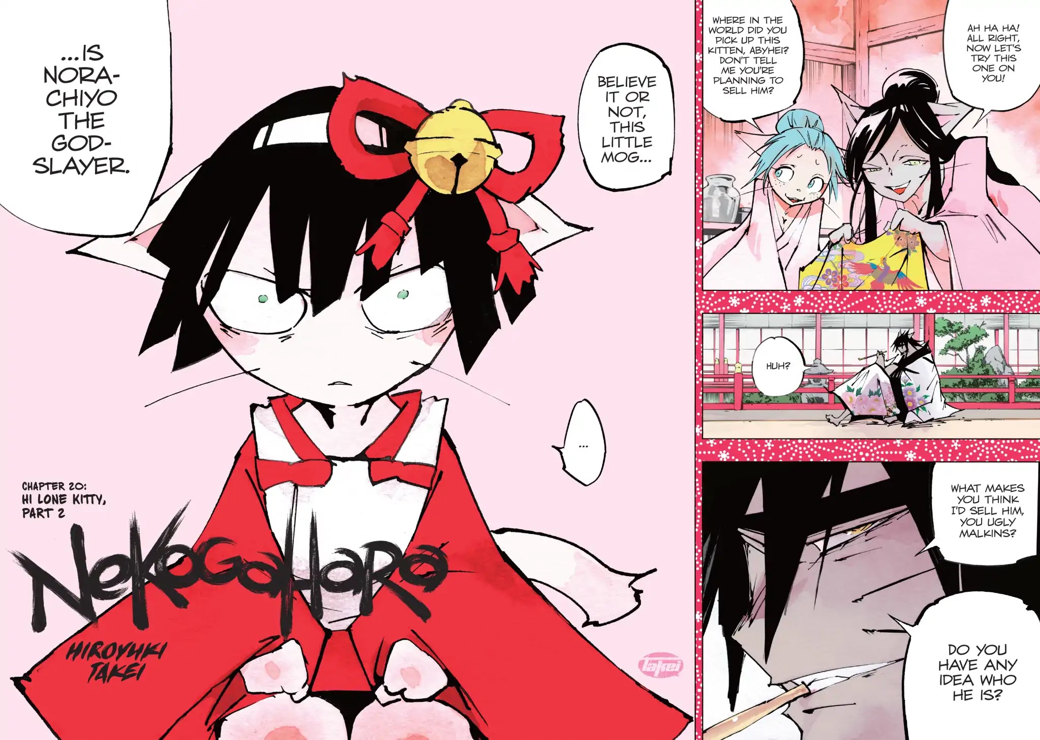 Nekogahara: Stray Cat Samurai Chapter 20 page 3 - Chapter 20: HI LONE KITTY, PART 2