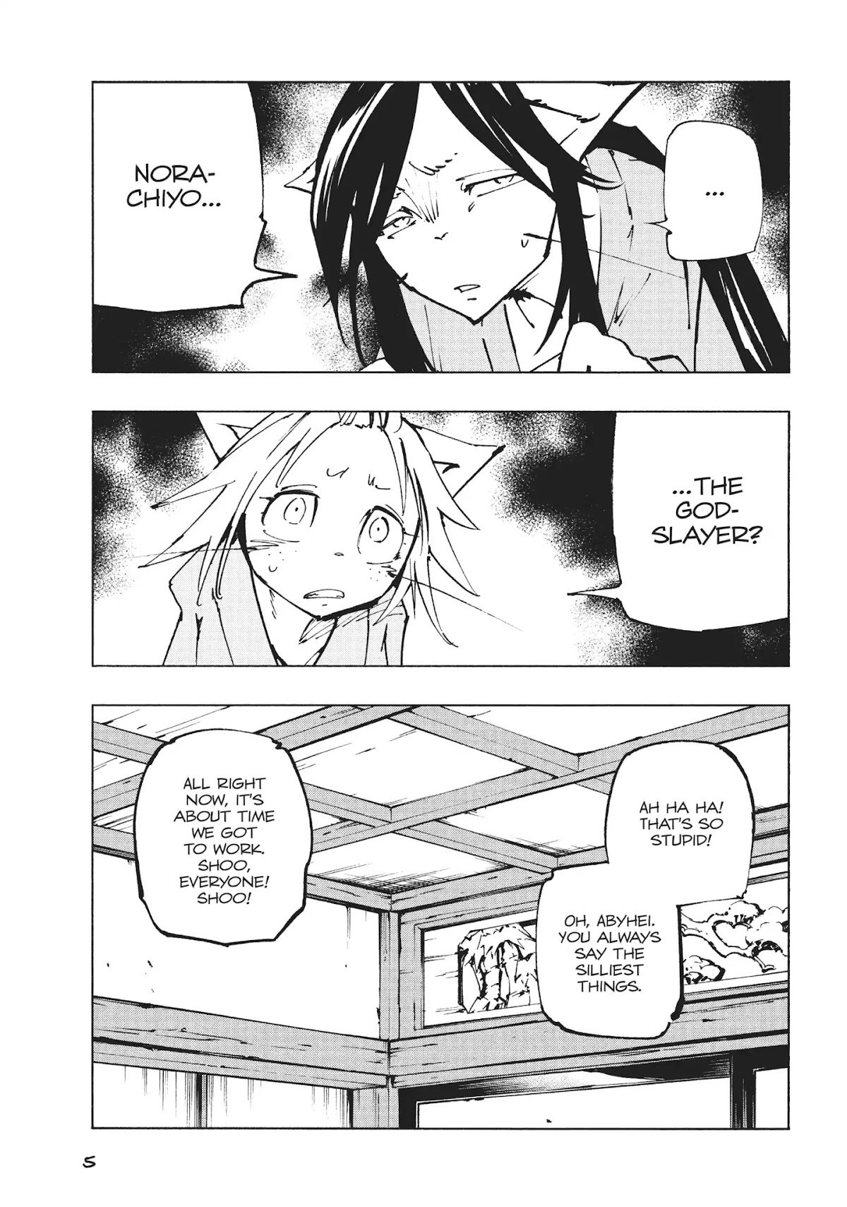 Nekogahara: Stray Cat Samurai Chapter 20 page 5 - Chapter 20: HI LONE KITTY, PART 2