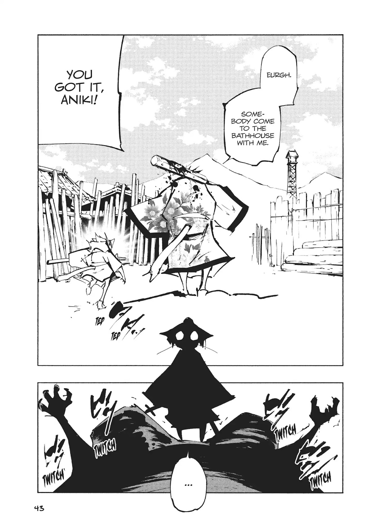 Nekogahara: Stray Cat Samurai Chapter 21 page 17 - Chapter 21: HI LONE KITTY, PART 3
