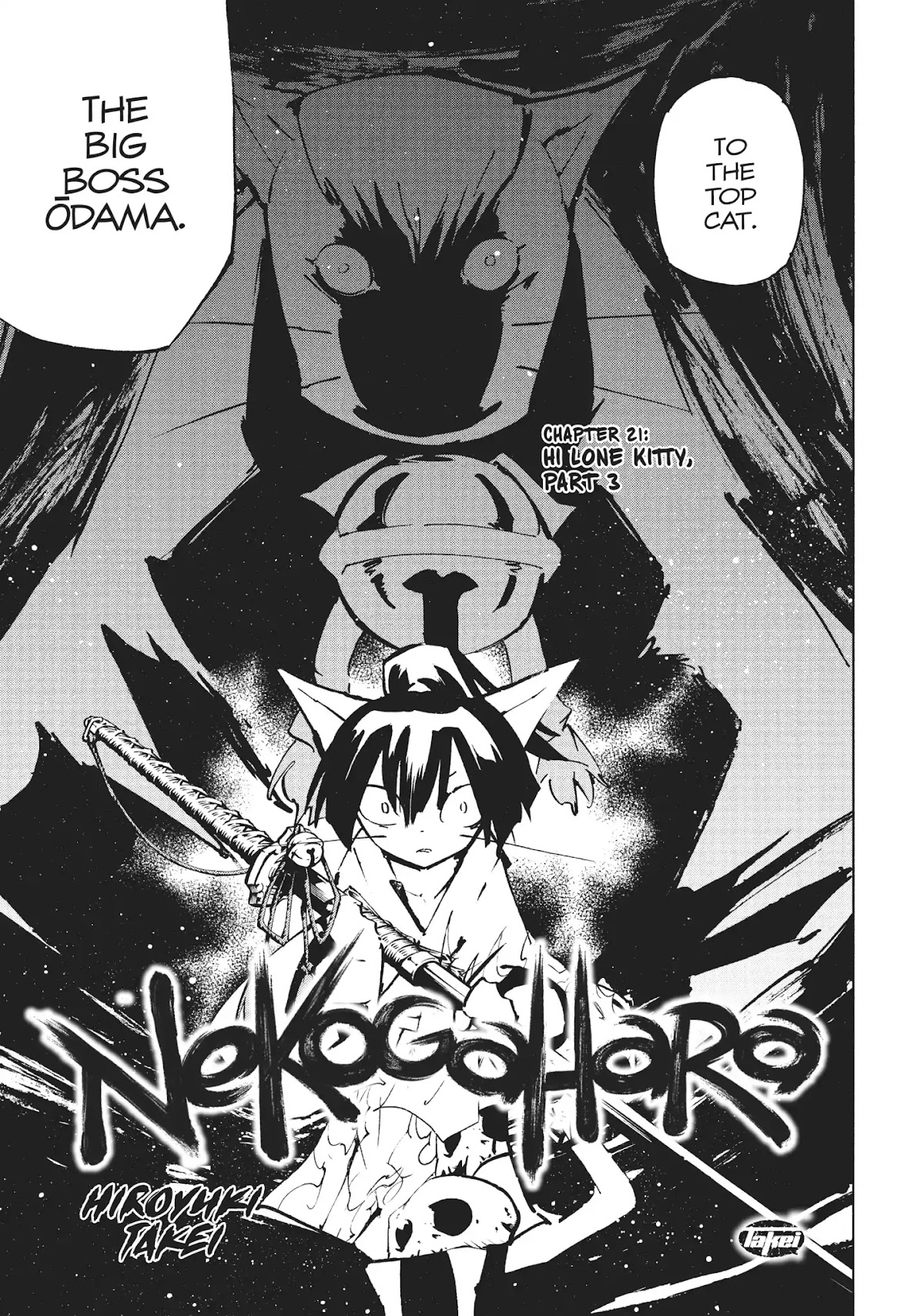 Nekogahara: Stray Cat Samurai Chapter 21 page 3 - Chapter 21: HI LONE KITTY, PART 3