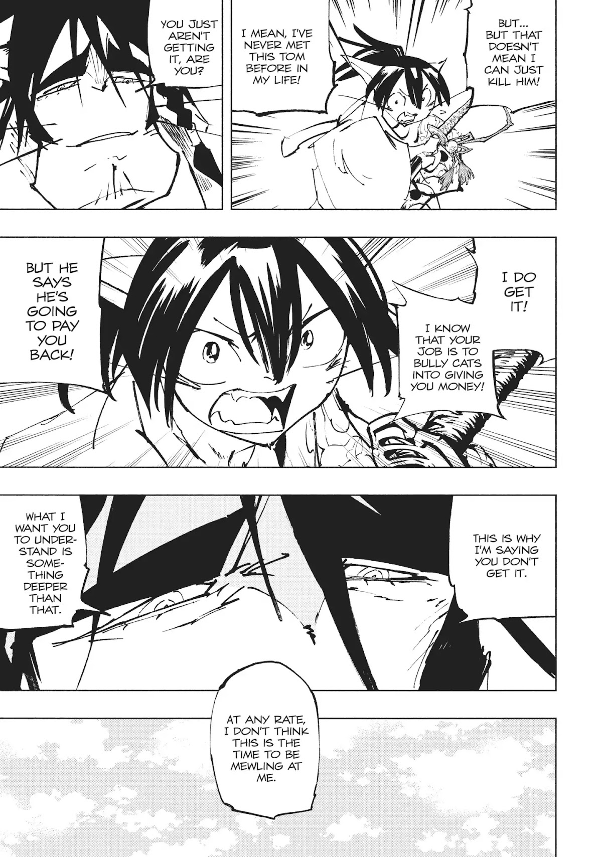 Nekogahara: Stray Cat Samurai Chapter 21 page 5 - Chapter 21: HI LONE KITTY, PART 3