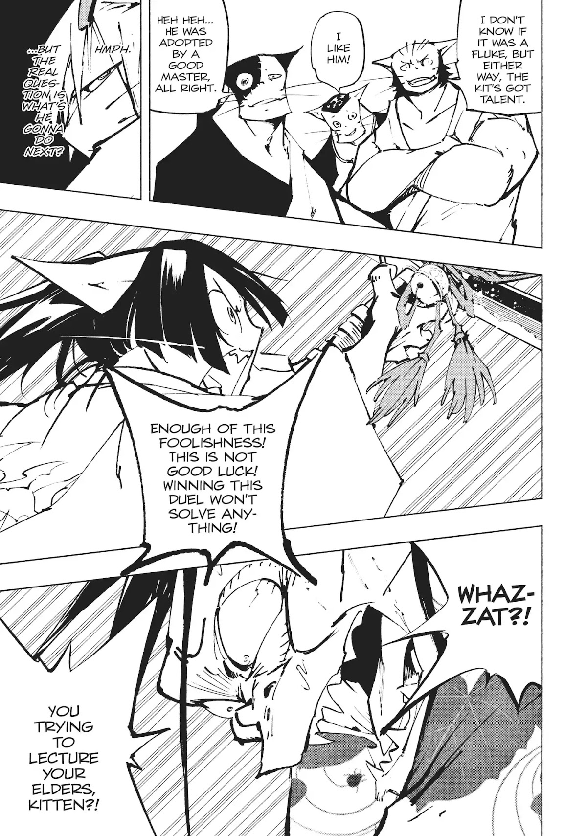 Nekogahara: Stray Cat Samurai Chapter 21 page 8 - Chapter 21: HI LONE KITTY, PART 3