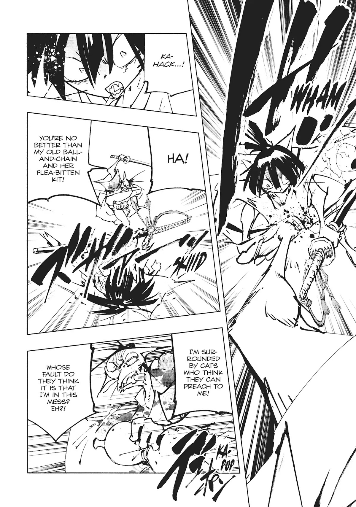 Nekogahara: Stray Cat Samurai Chapter 21 page 9 - Chapter 21: HI LONE KITTY, PART 3