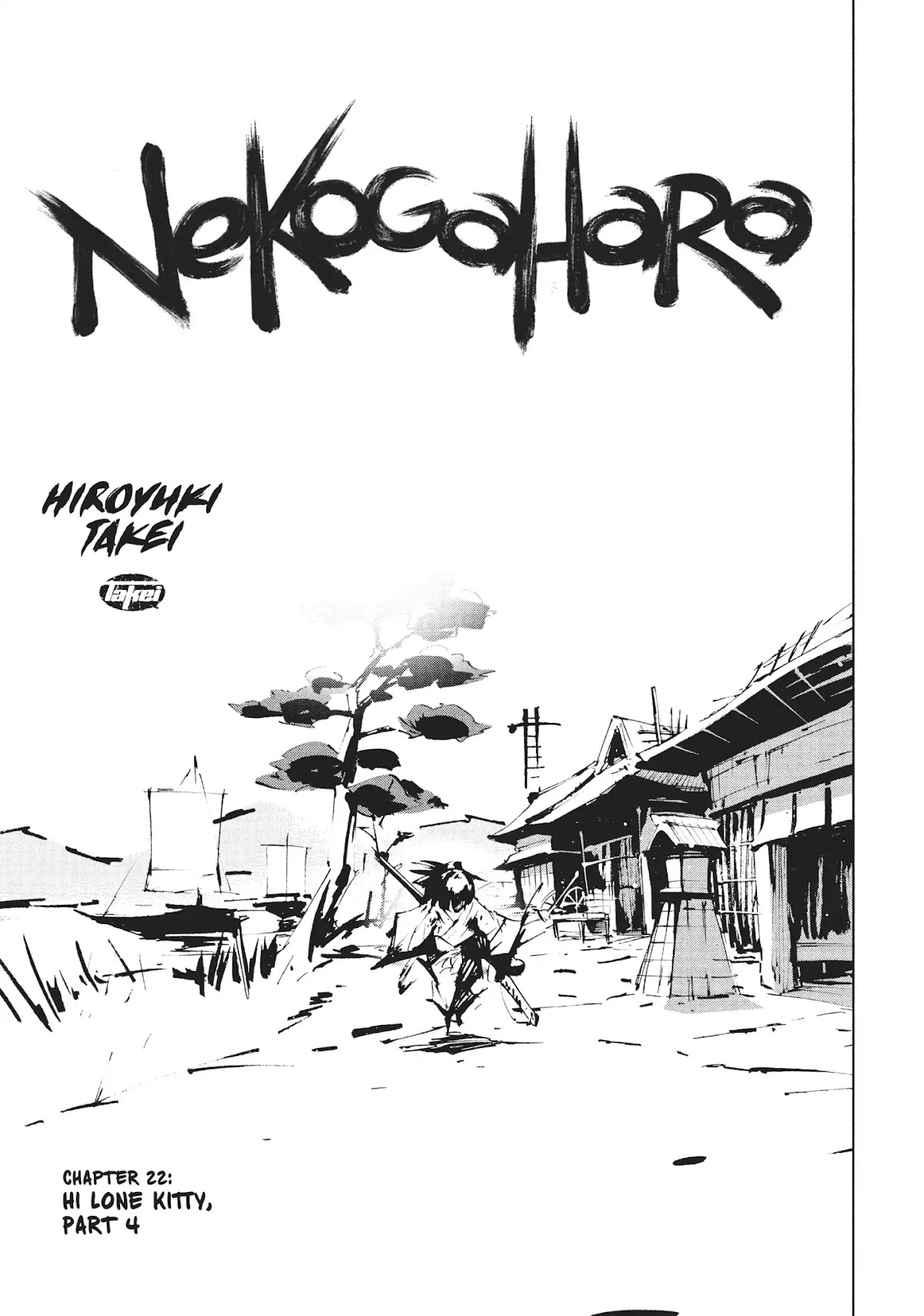 Nekogahara: Stray Cat Samurai Chapter 22 page 3 - Chapter 22: HI LONE KITTY, PART 4
