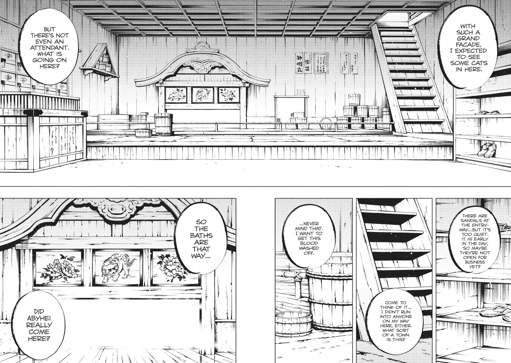 Nekogahara: Stray Cat Samurai Chapter 22 page 7 - Chapter 22: HI LONE KITTY, PART 4