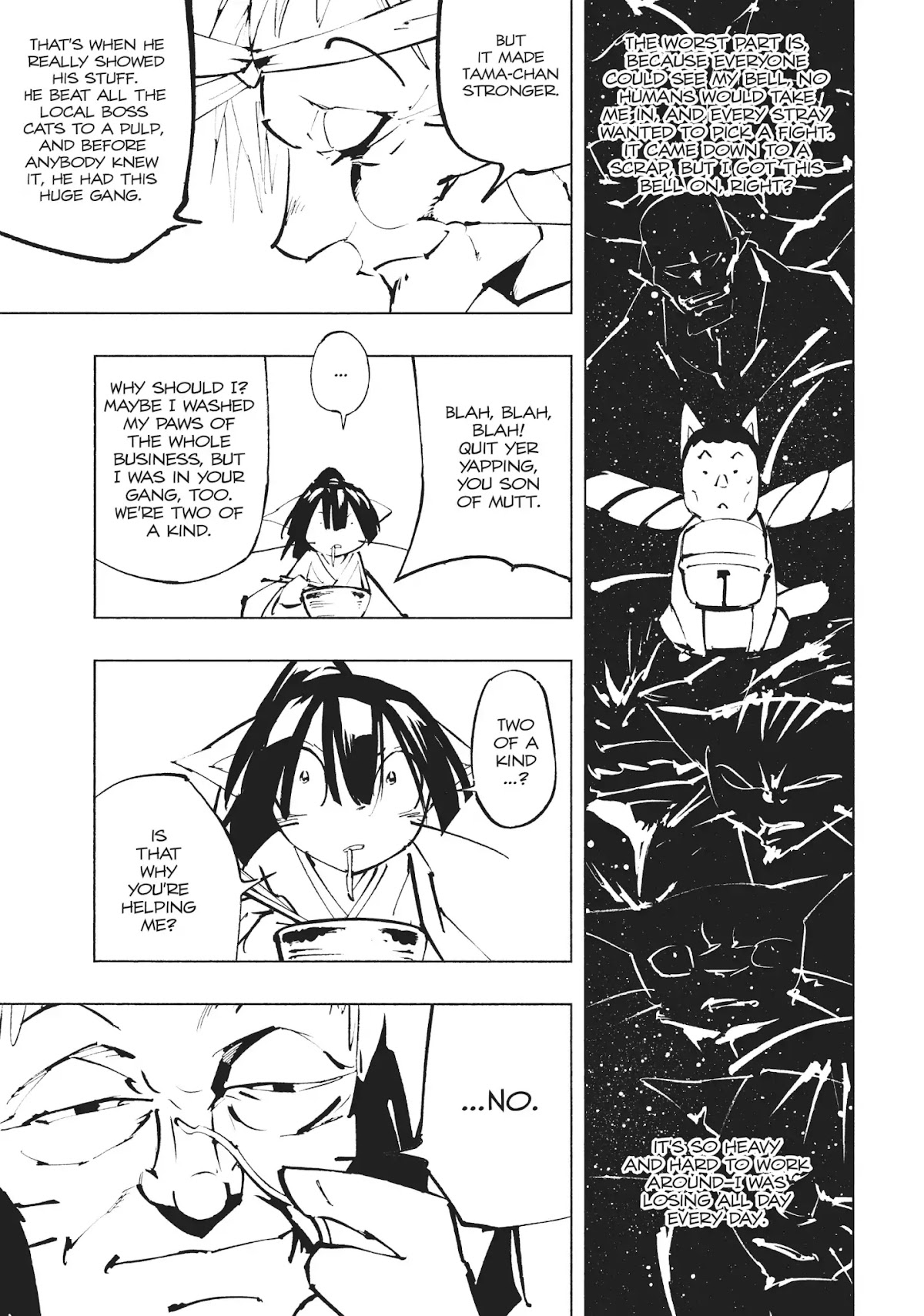 Nekogahara: Stray Cat Samurai Chapter 23 page 10 - Chapter 23: HI LONE KITTY, PART 5