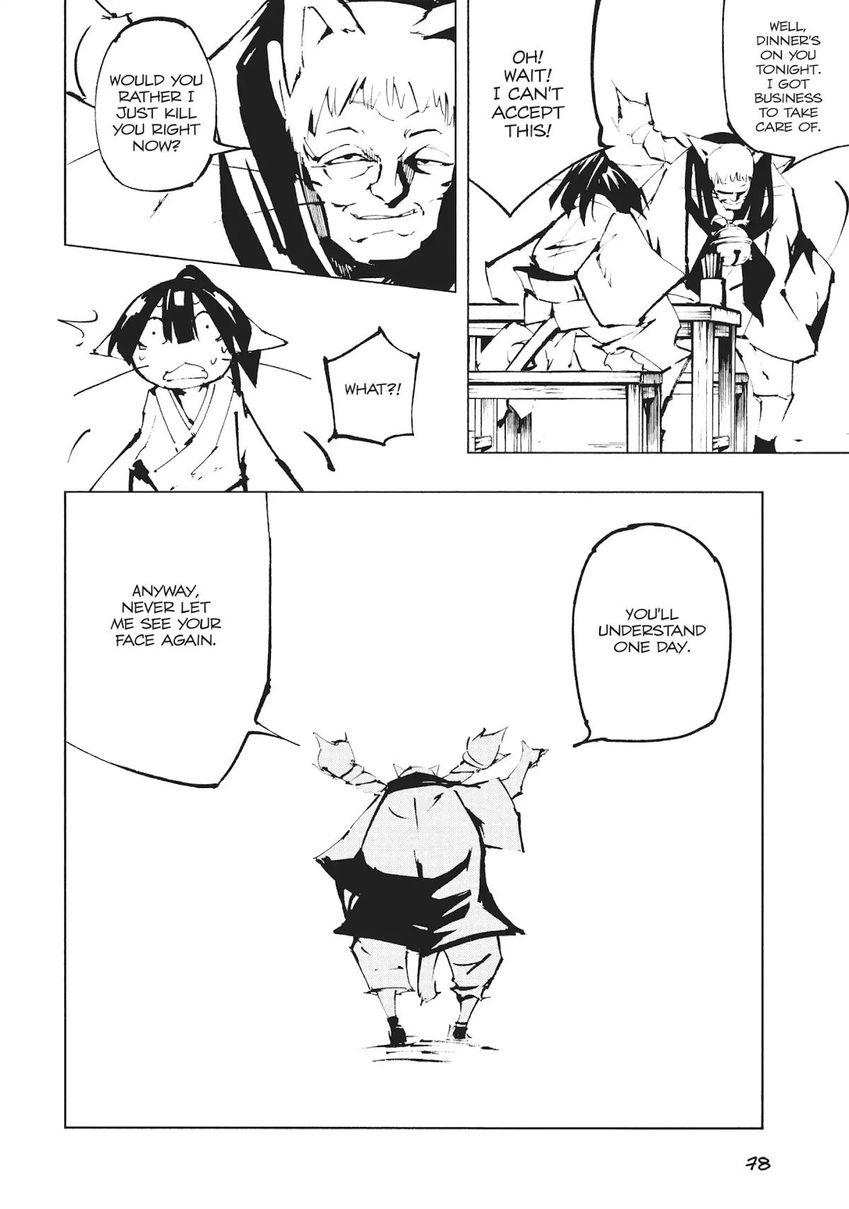 Nekogahara: Stray Cat Samurai Chapter 23 page 13 - Chapter 23: HI LONE KITTY, PART 5