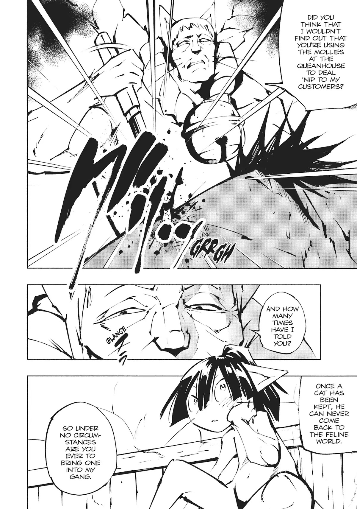Nekogahara: Stray Cat Samurai Chapter 23 page 2 - Chapter 23: HI LONE KITTY, PART 5