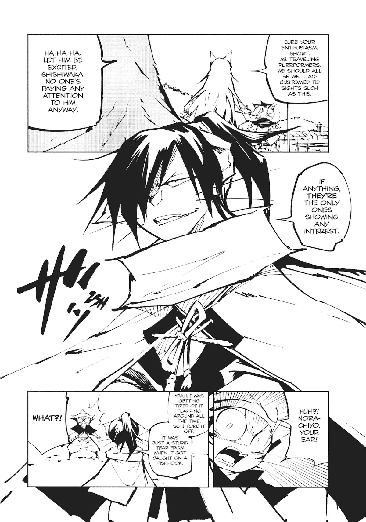 Nekogahara: Stray Cat Samurai Chapter 24 page 22 - Chapter 24: MEW UPON THE SEA