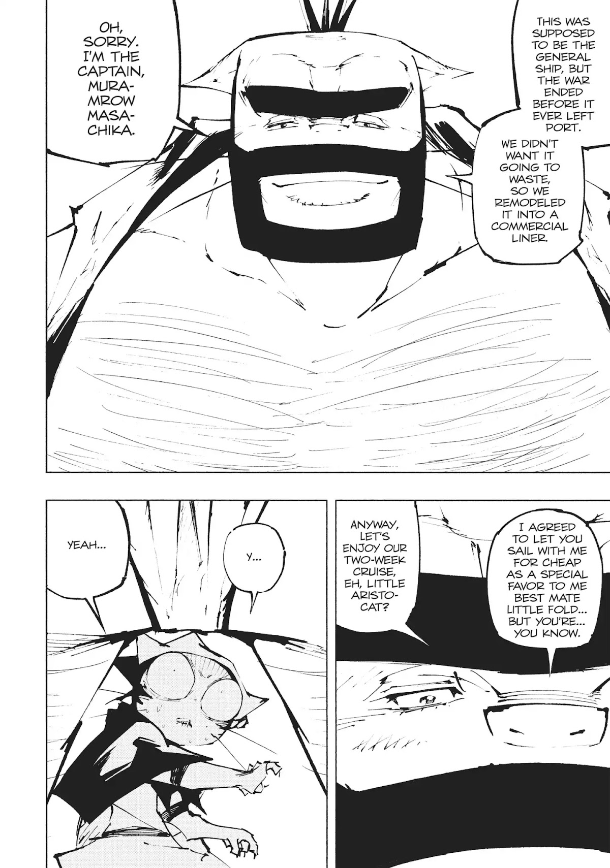 Nekogahara: Stray Cat Samurai Chapter 24 page 33 - Chapter 24: MEW UPON THE SEA