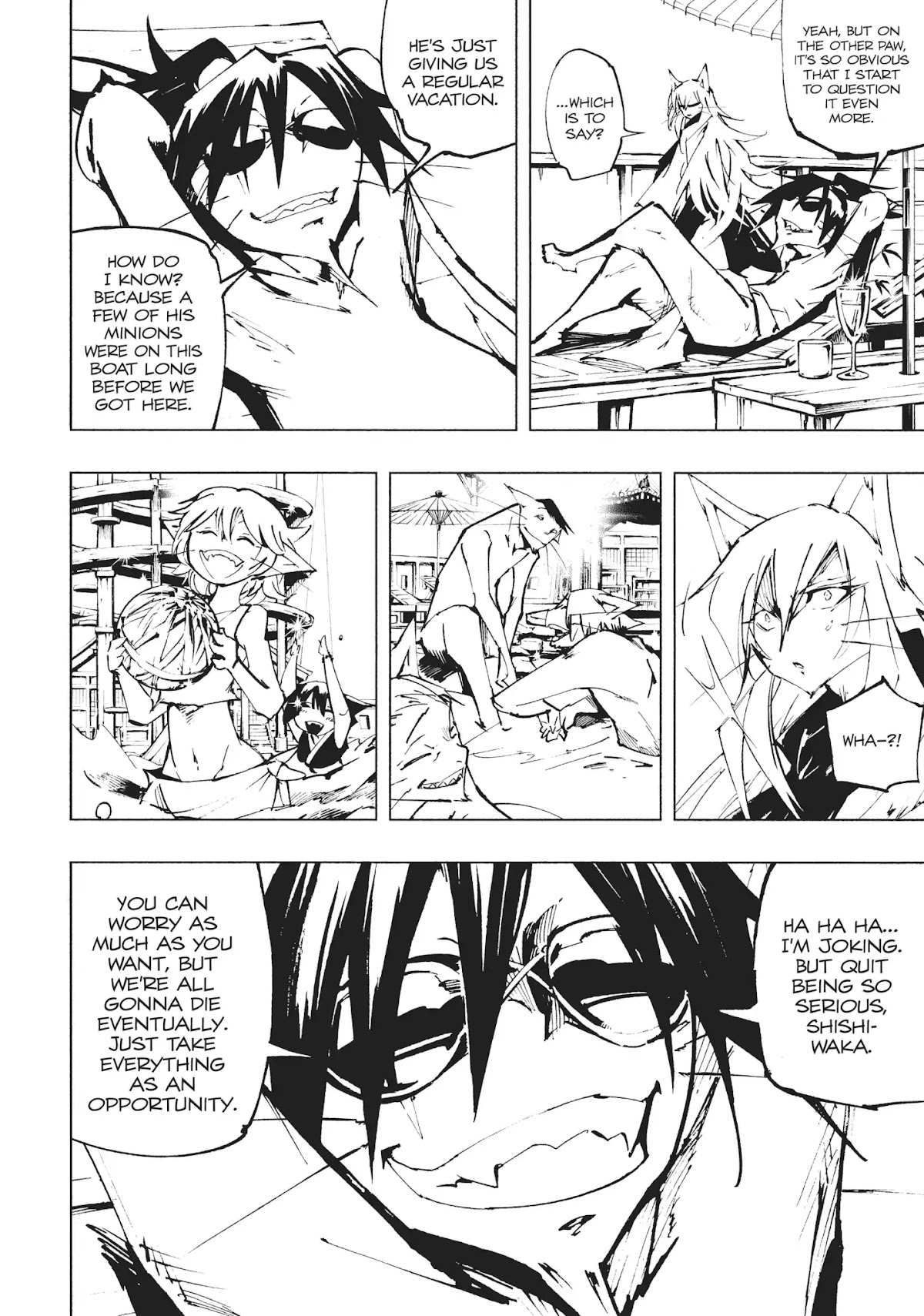 Nekogahara: Stray Cat Samurai Chapter 24 page 35 - Chapter 24: MEW UPON THE SEA