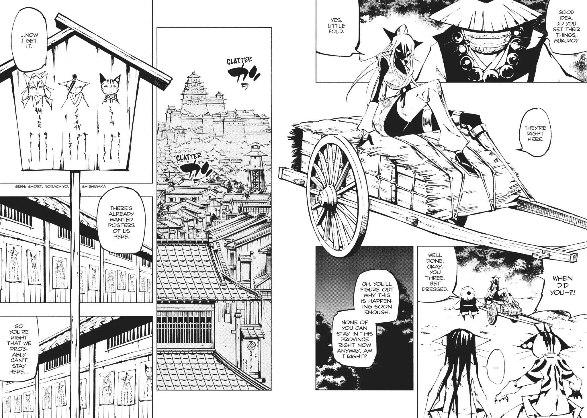 Nekogahara: Stray Cat Samurai Chapter 24 page 7 - Chapter 24: MEW UPON THE SEA