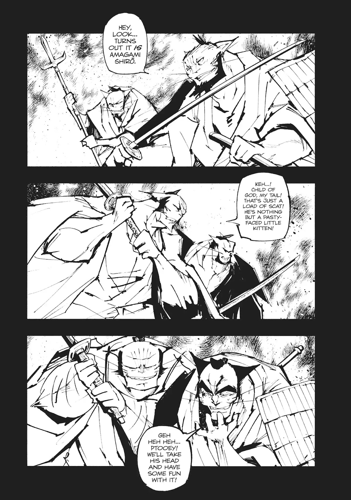 Nekogahara: Stray Cat Samurai Chapter 25 page 12 - Chapter 25: Shimagara The Hellions