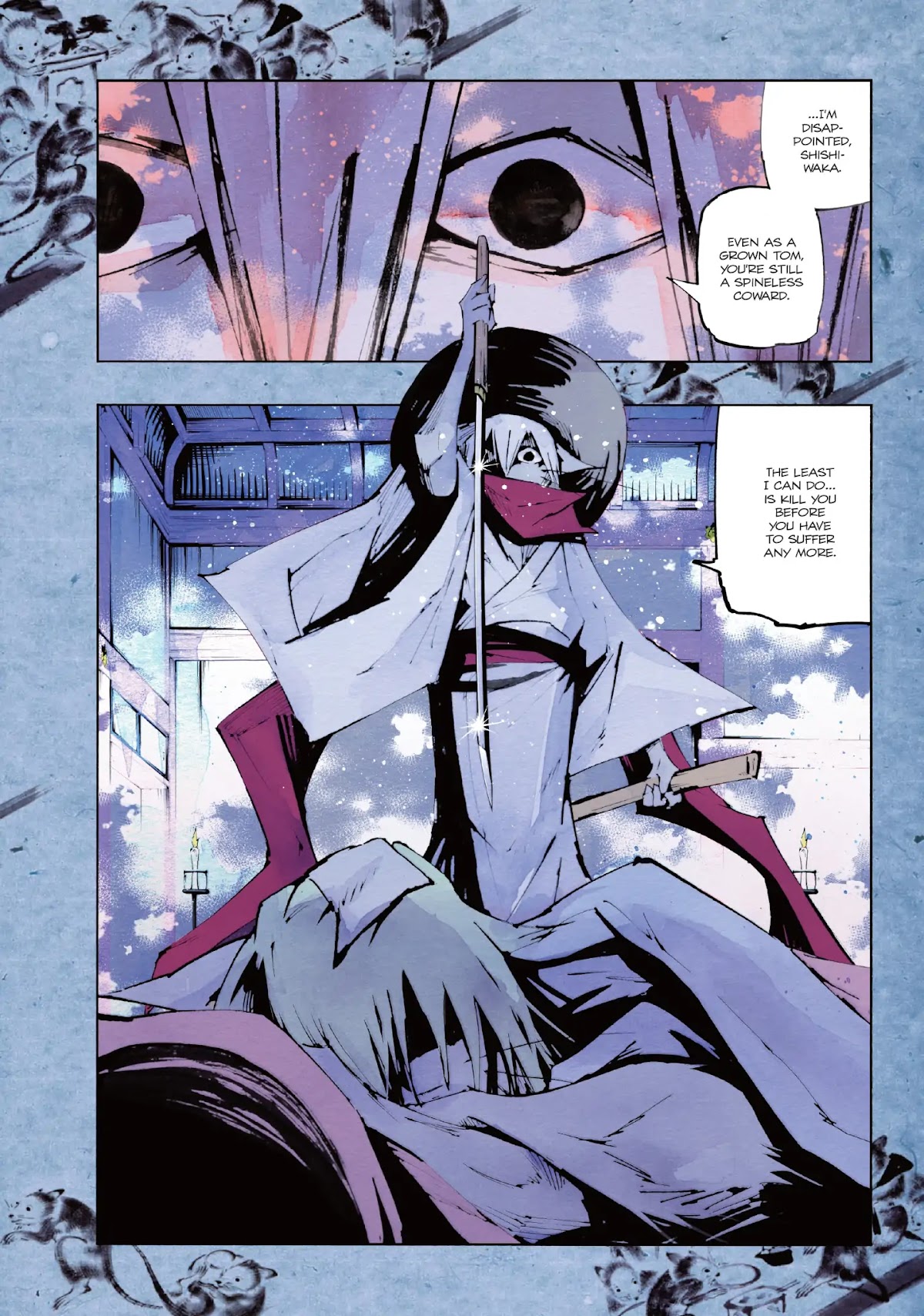 Nekogahara: Stray Cat Samurai Chapter 25 page 2 - Chapter 25: Shimagara The Hellions