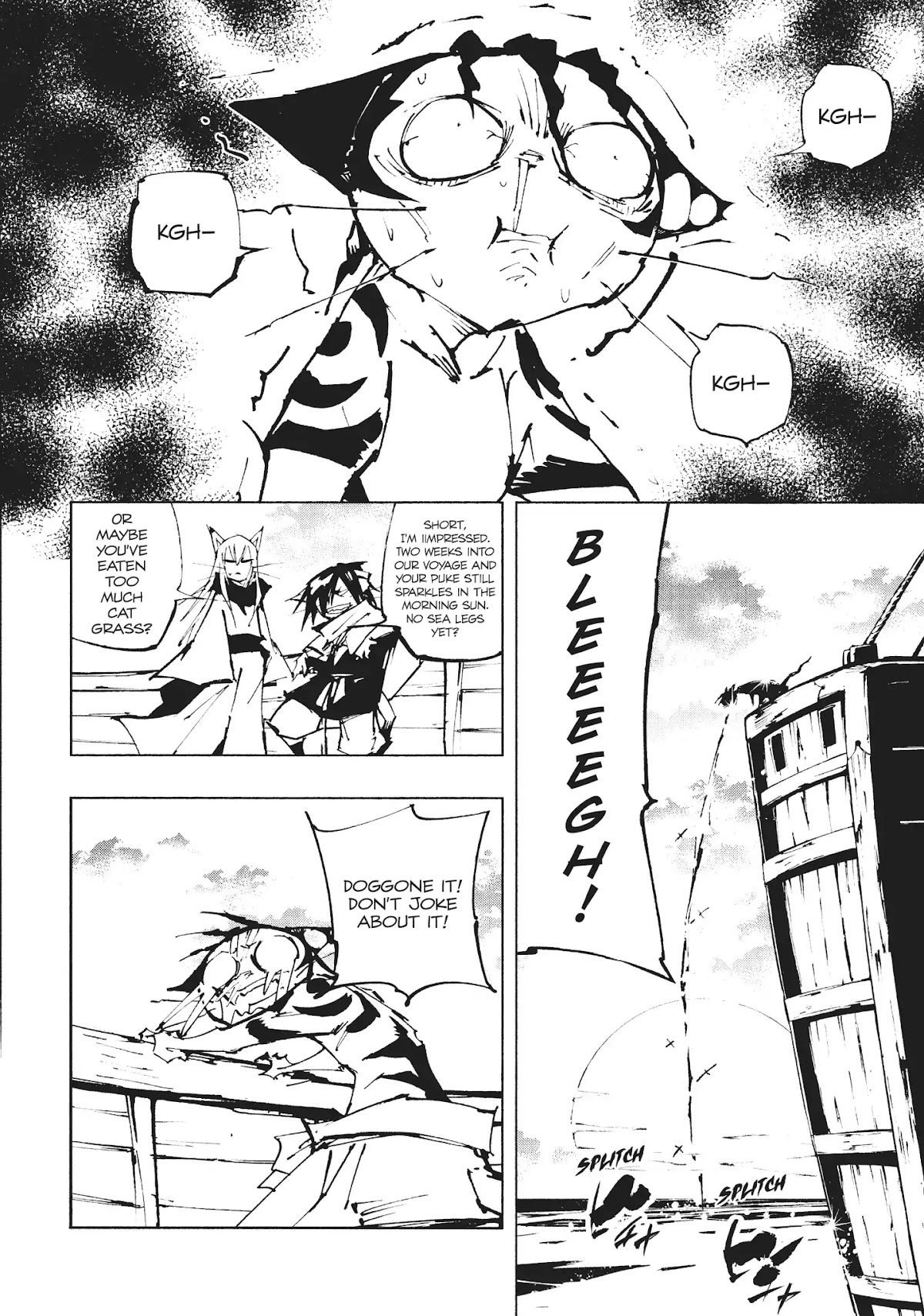 Nekogahara: Stray Cat Samurai Chapter 25 page 21 - Chapter 25: Shimagara The Hellions