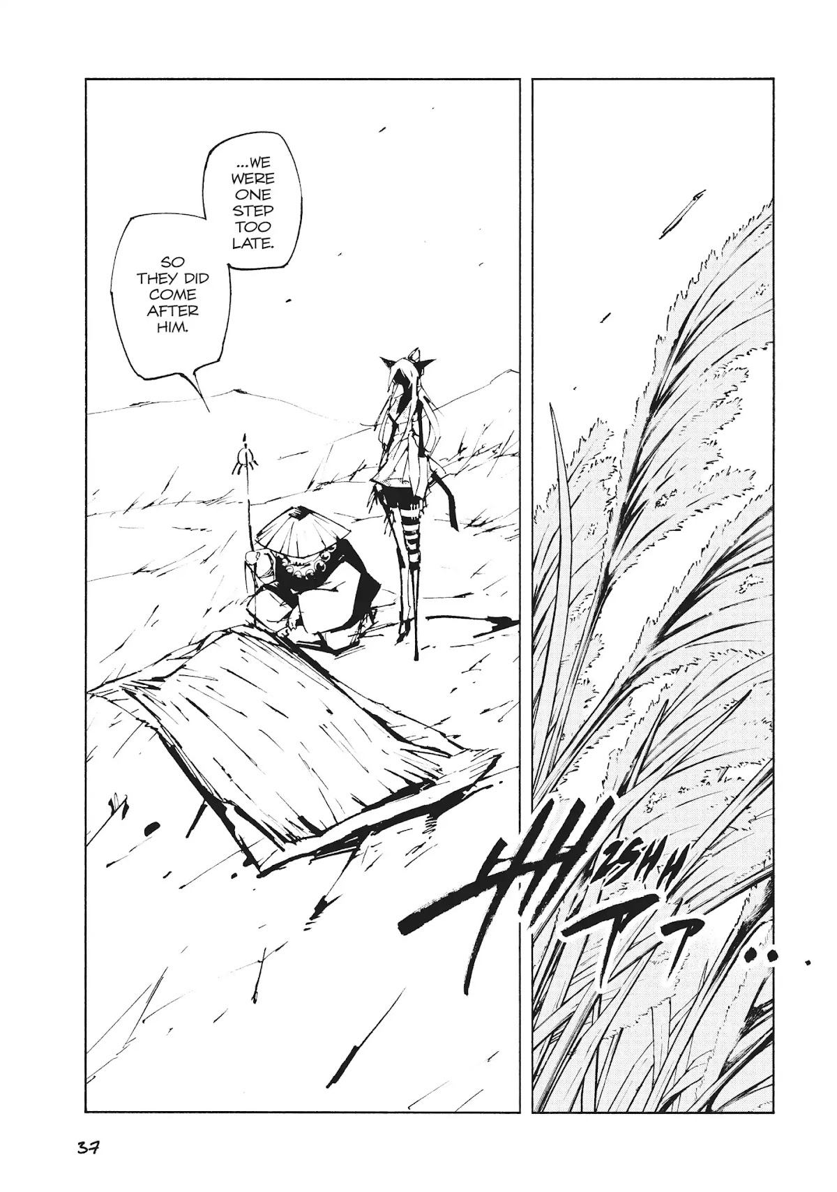 Nekogahara: Stray Cat Samurai Chapter 25 page 33 - Chapter 25: Shimagara The Hellions