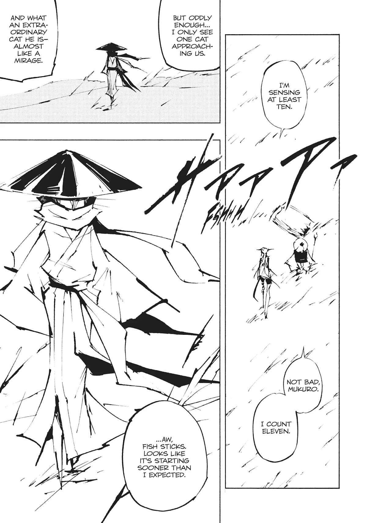 Nekogahara: Stray Cat Samurai Chapter 25 page 35 - Chapter 25: Shimagara The Hellions