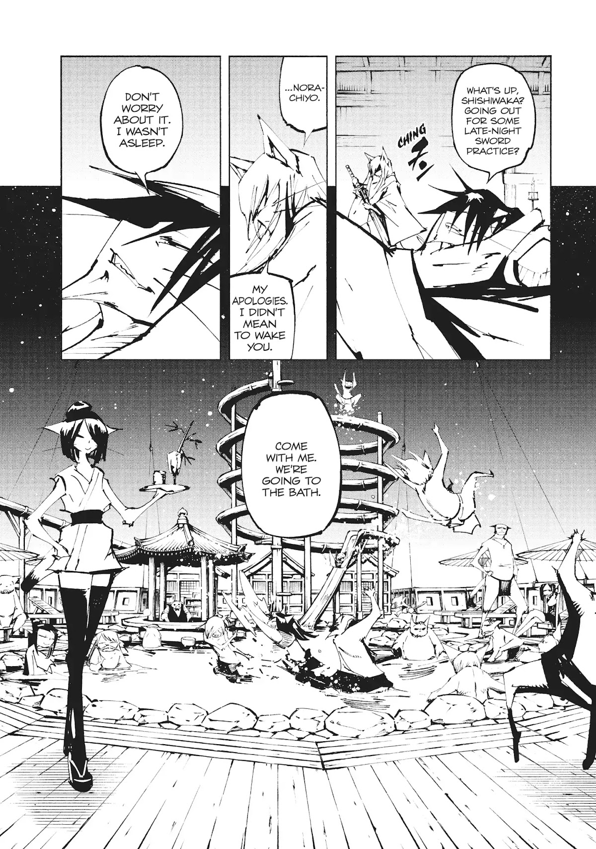 Nekogahara: Stray Cat Samurai Chapter 25 page 7 - Chapter 25: Shimagara The Hellions