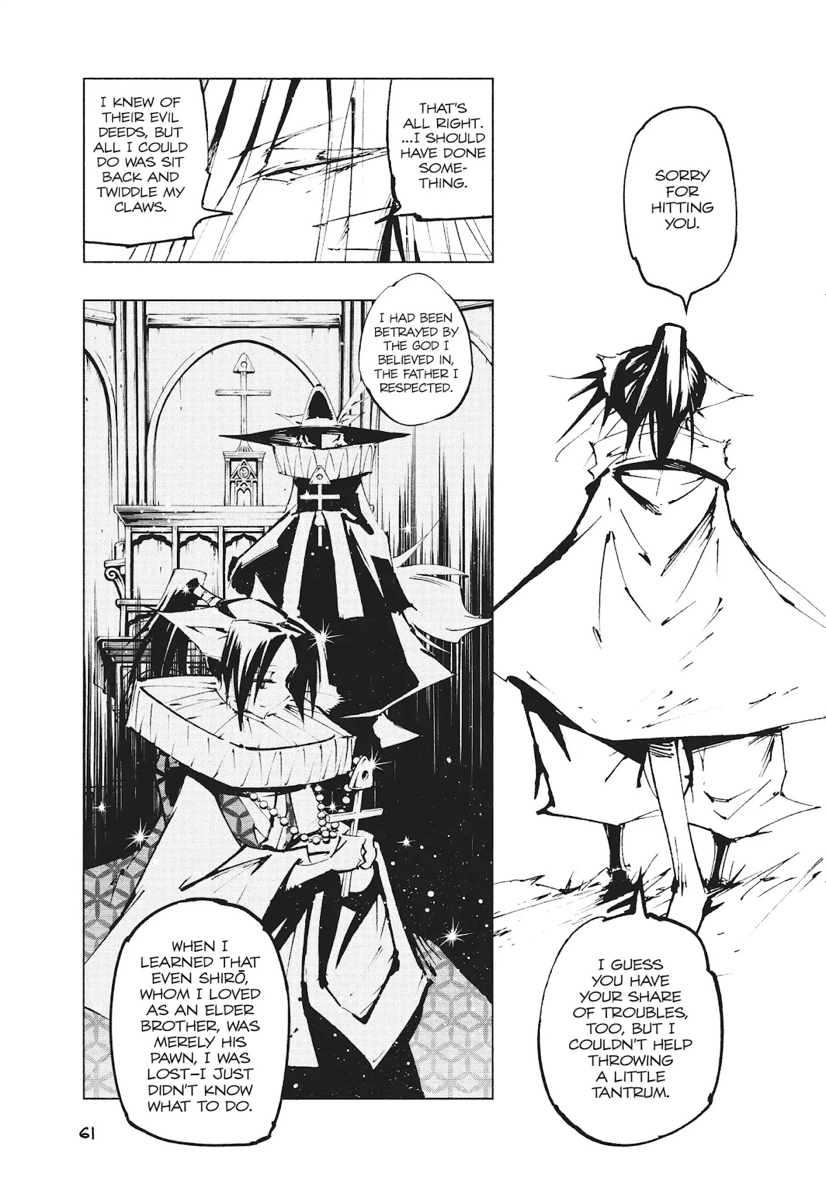 Nekogahara: Stray Cat Samurai Chapter 26 page 15 - Chapter 26: Bye Bye Trai