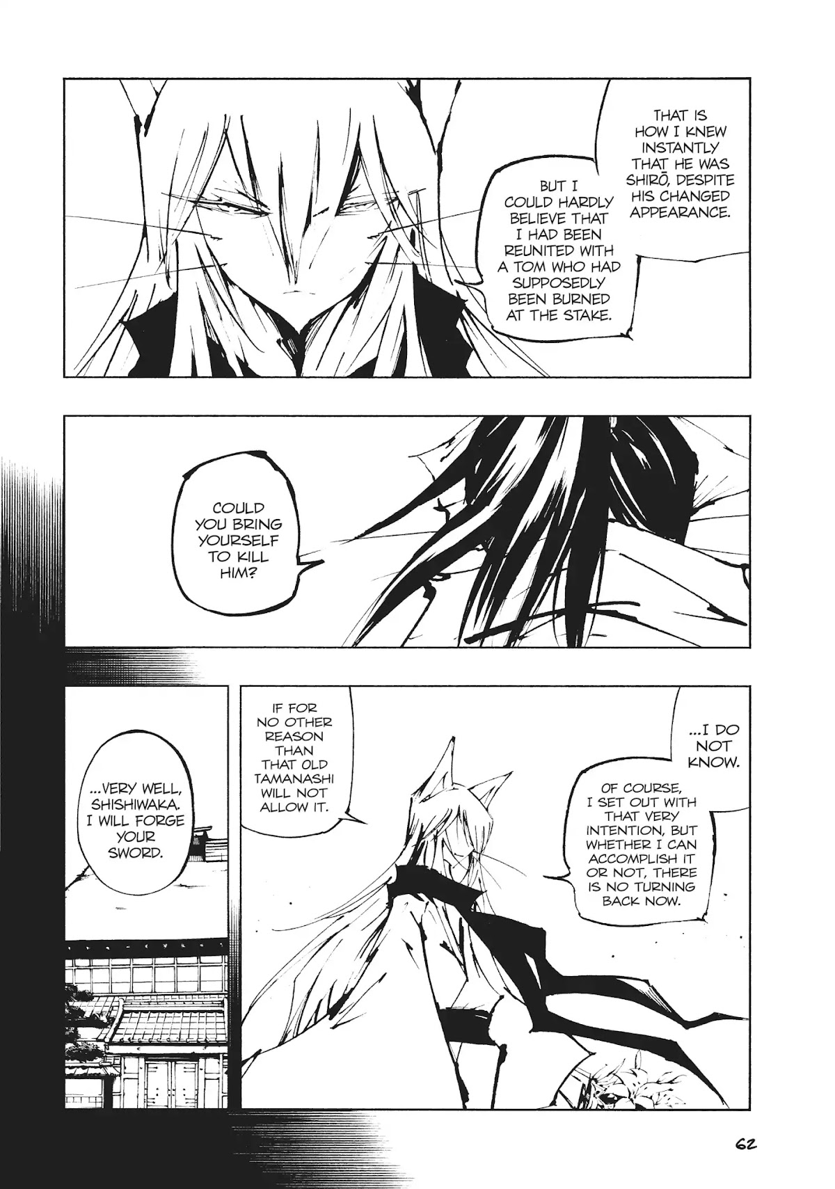 Nekogahara: Stray Cat Samurai Chapter 26 page 16 - Chapter 26: Bye Bye Trai