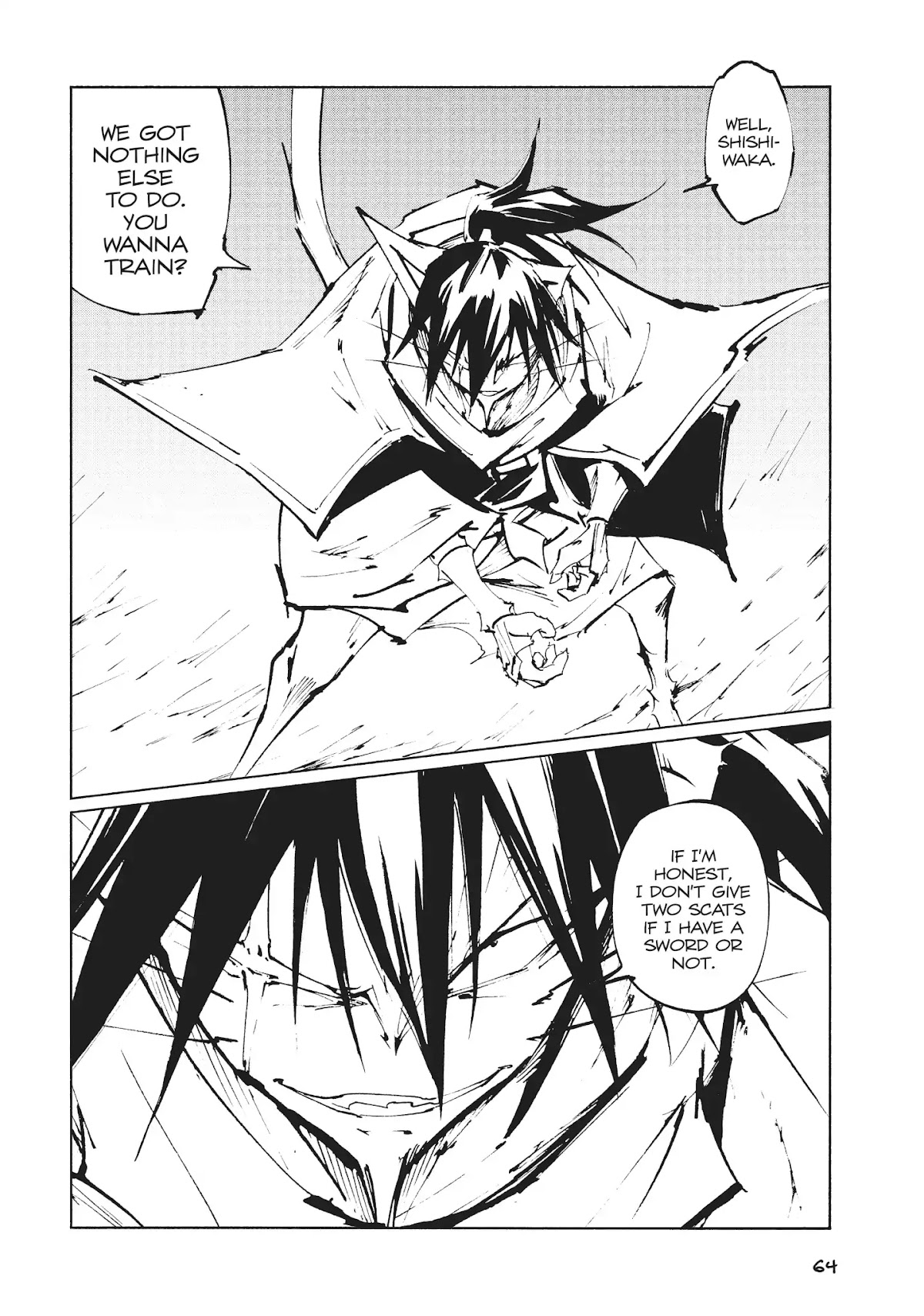 Nekogahara: Stray Cat Samurai Chapter 26 page 18 - Chapter 26: Bye Bye Trai