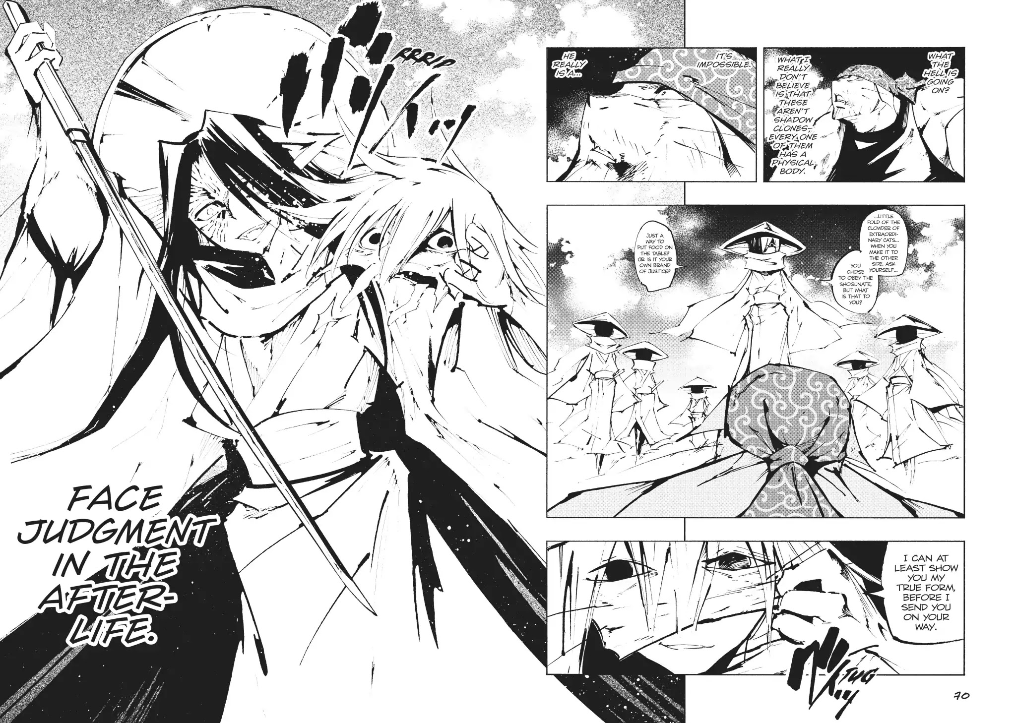 Nekogahara: Stray Cat Samurai Chapter 26 page 23 - Chapter 26: Bye Bye Trai