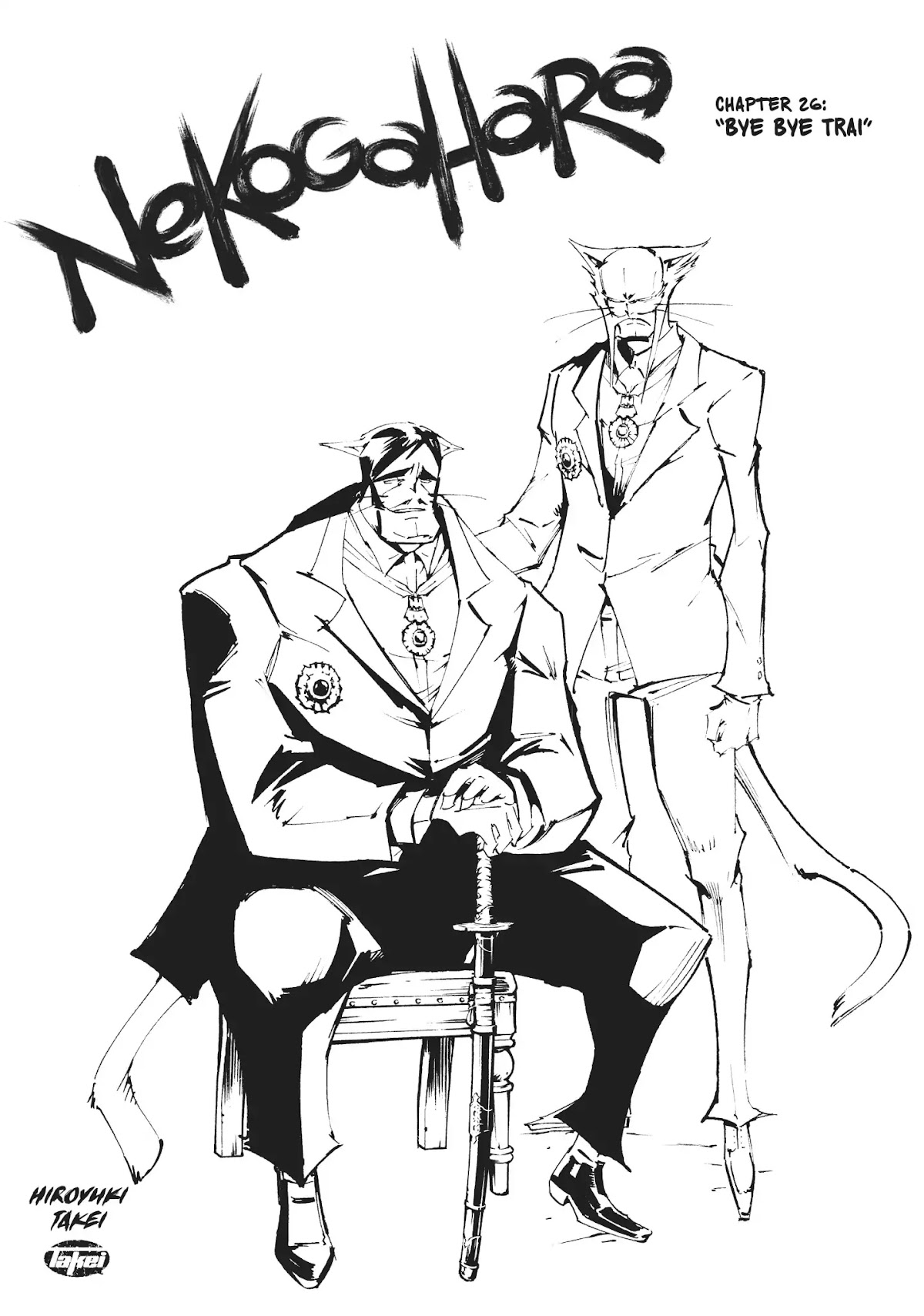 Nekogahara: Stray Cat Samurai Chapter 26 page 3 - Chapter 26: Bye Bye Trai