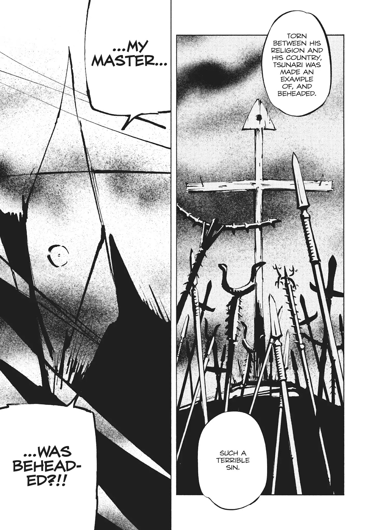 Nekogahara: Stray Cat Samurai Chapter 26 page 9 - Chapter 26: Bye Bye Trai