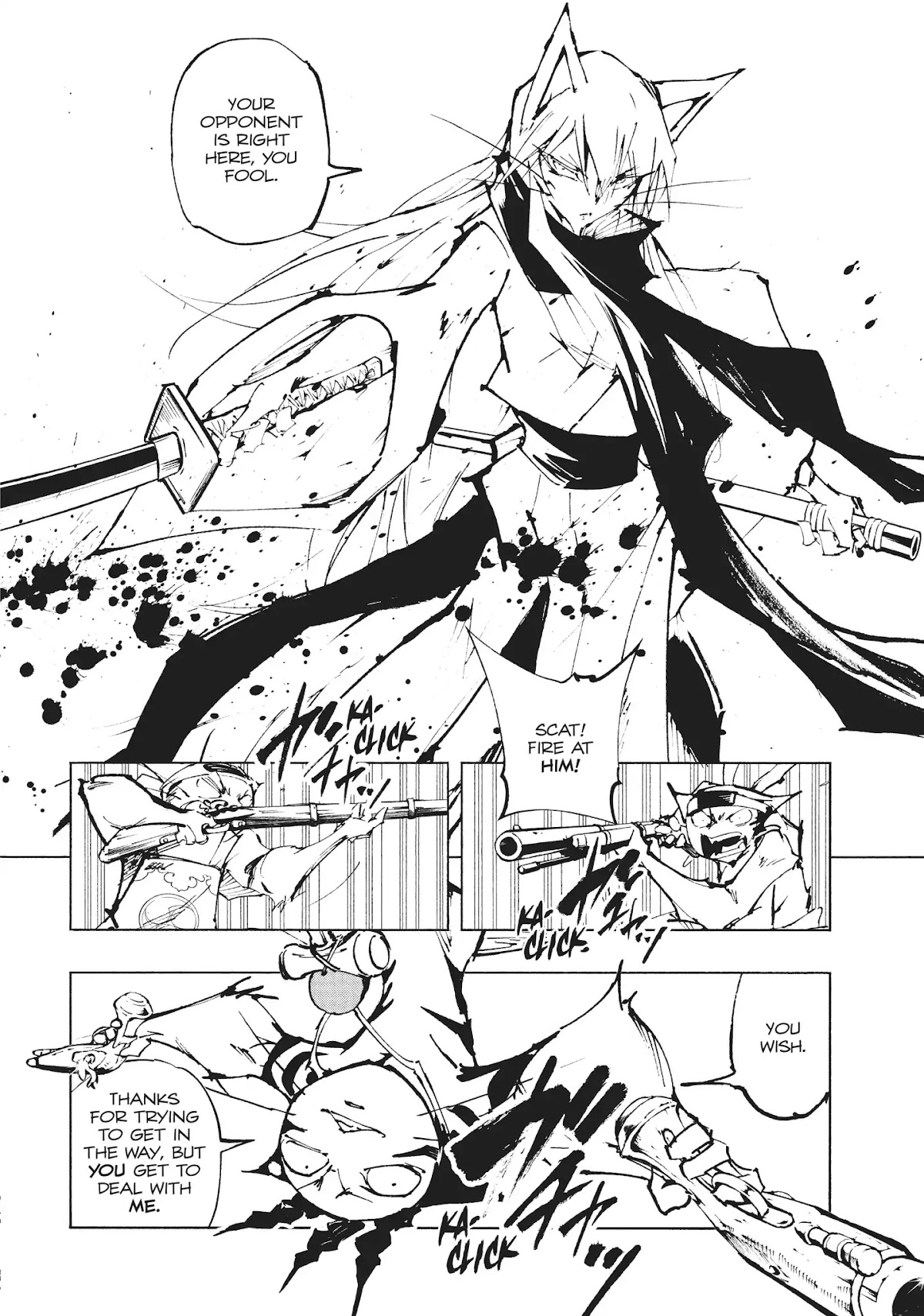 Nekogahara: Stray Cat Samurai Chapter 27 page 13 - Chapter 27: When The Cat Stands, The Bell Rings Again