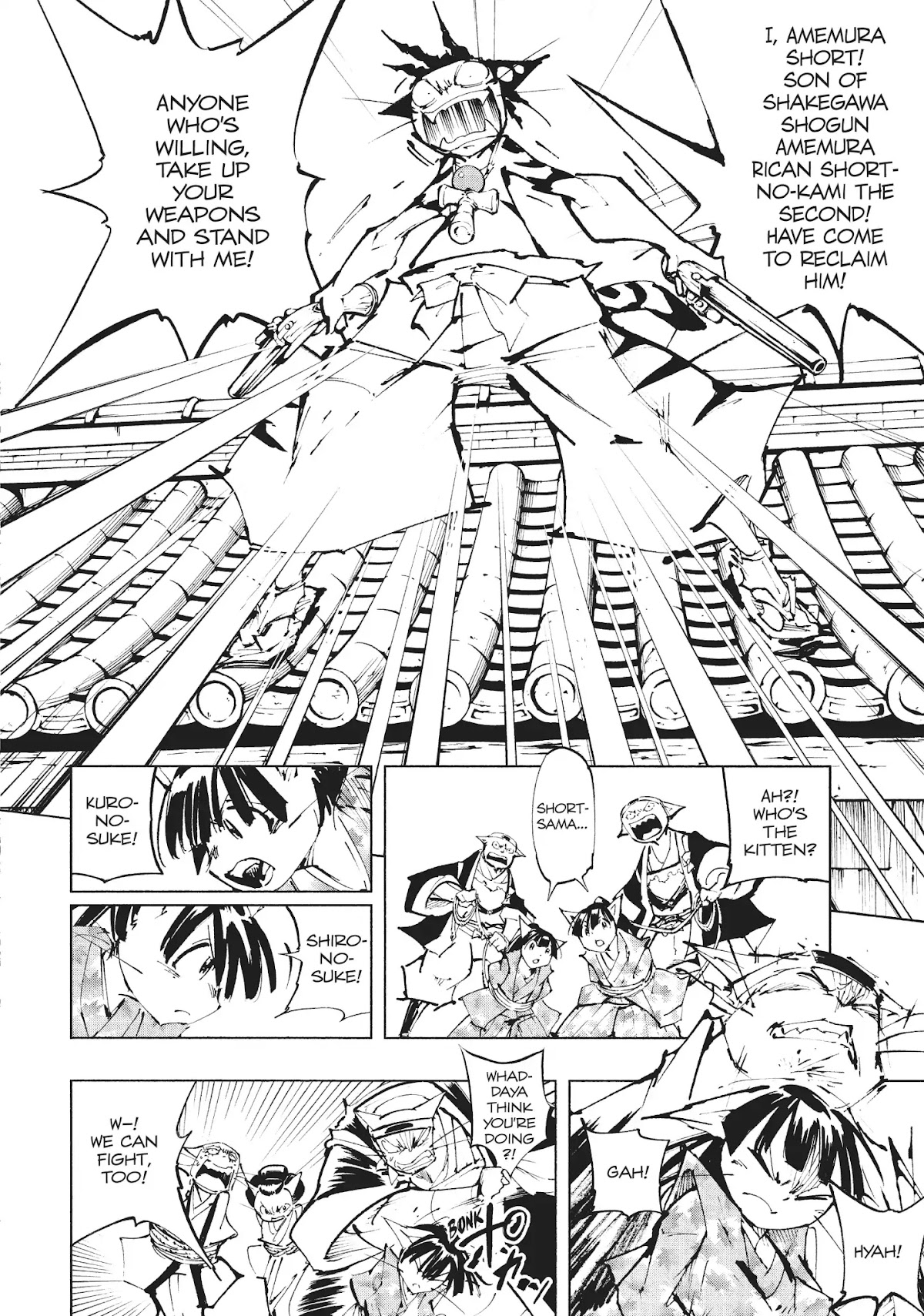 Nekogahara: Stray Cat Samurai Chapter 27 page 15 - Chapter 27: When The Cat Stands, The Bell Rings Again