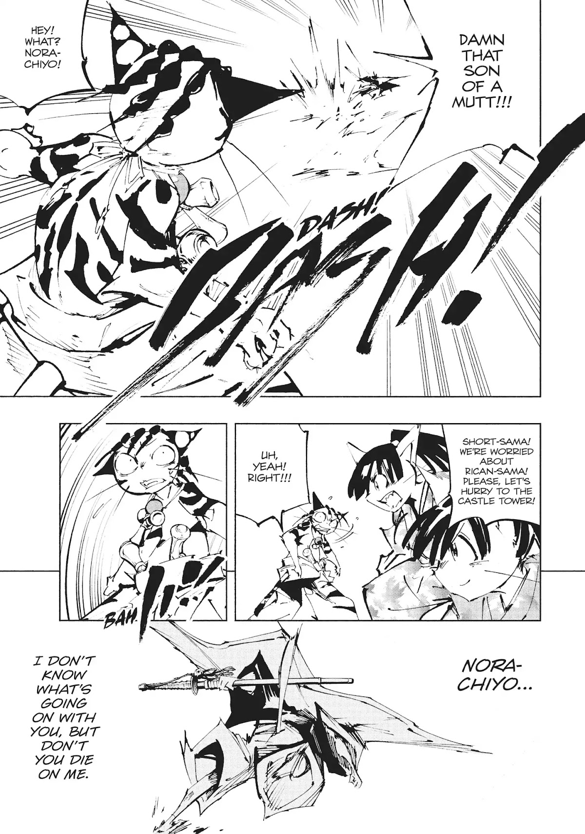 Nekogahara: Stray Cat Samurai Chapter 27 page 26 - Chapter 27: When The Cat Stands, The Bell Rings Again