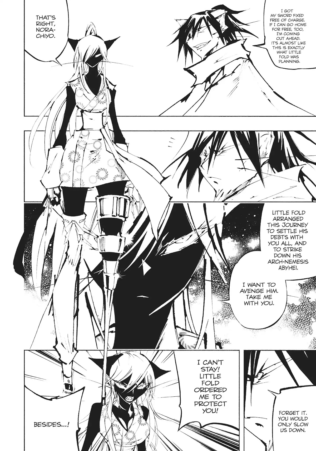 Nekogahara: Stray Cat Samurai Chapter 27 page 6 - Chapter 27: When The Cat Stands, The Bell Rings Again