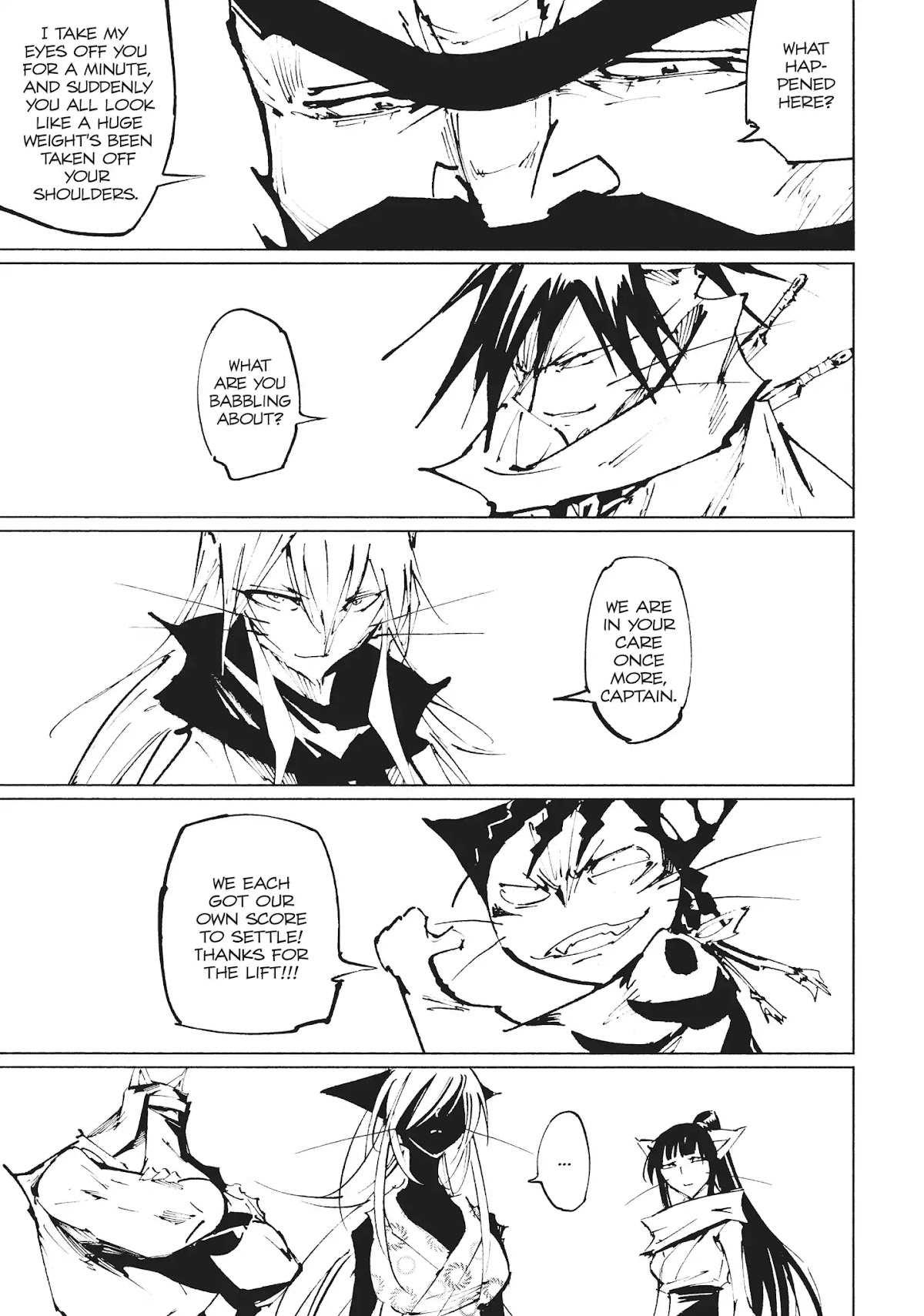 Nekogahara: Stray Cat Samurai Chapter 27 page 9 - Chapter 27: When The Cat Stands, The Bell Rings Again