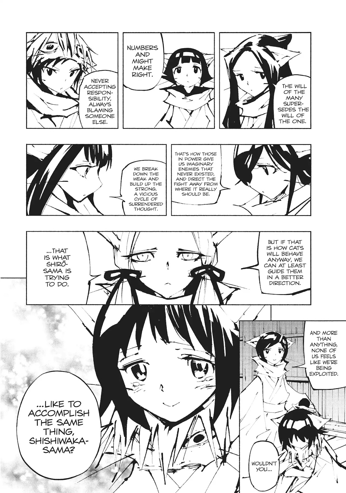 Nekogahara: Stray Cat Samurai Chapter 28 page 7 - Chapter 28: Welcome To Nekogahara!