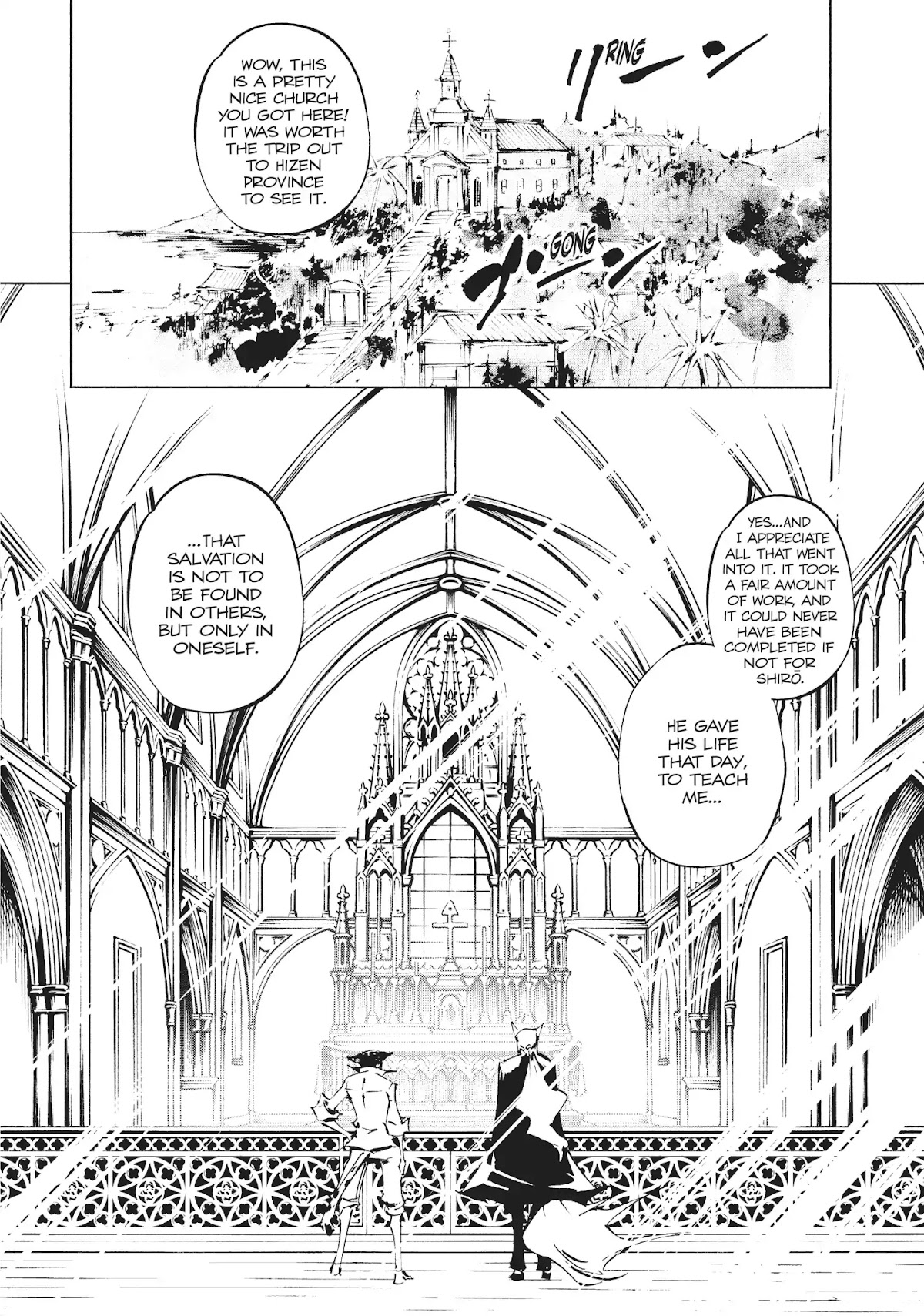 Nekogahara: Stray Cat Samurai Chapter 29 page 10 - Vol.5 Final Chapter: I Bid me Farewell