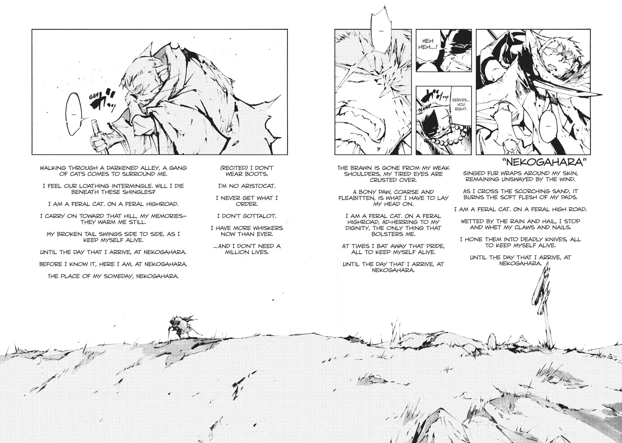 Nekogahara: Stray Cat Samurai Chapter 29 page 16 - Vol.5 Final Chapter: I Bid me Farewell