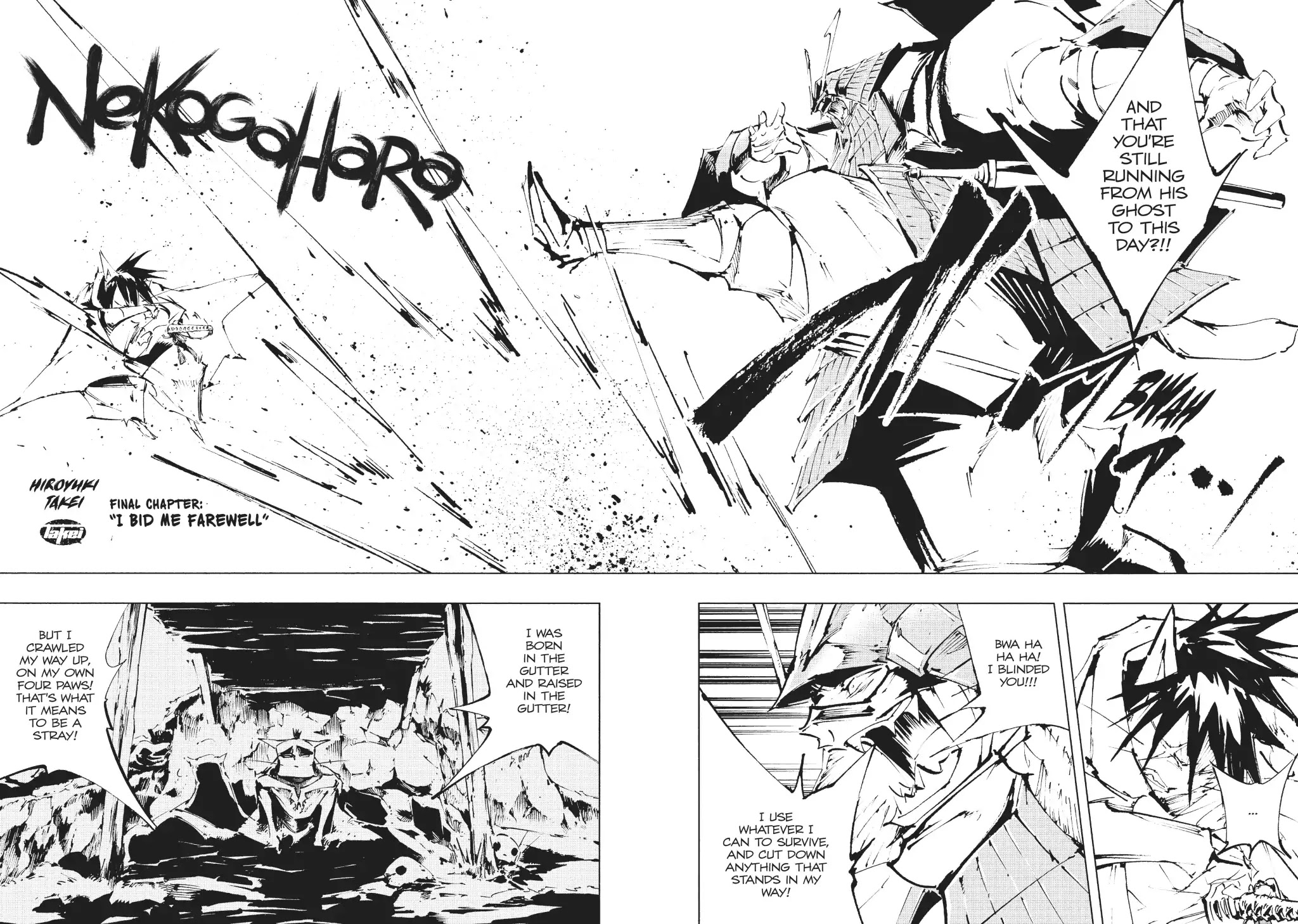 Nekogahara: Stray Cat Samurai Chapter 29 page 2 - Vol.5 Final Chapter: I Bid me Farewell