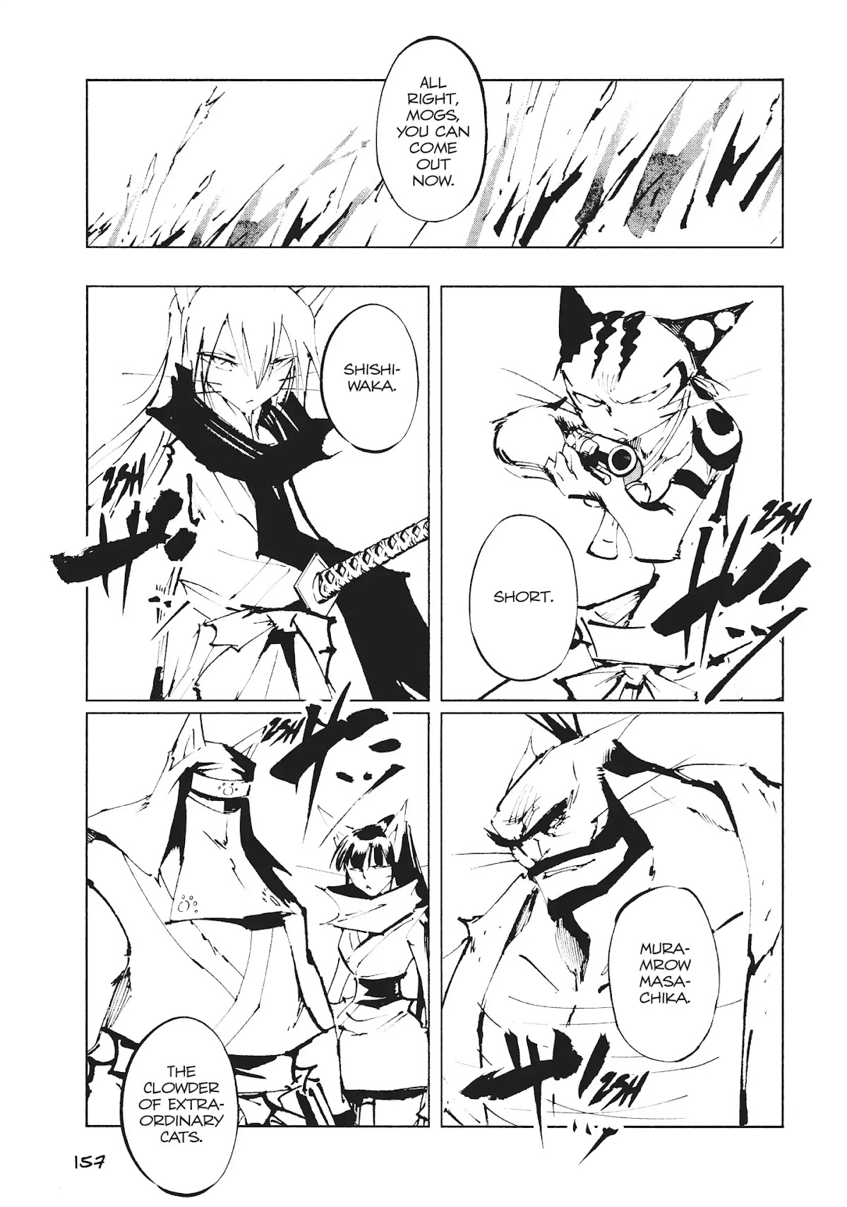Nekogahara: Stray Cat Samurai Chapter 29 page 5 - Vol.5 Final Chapter: I Bid me Farewell