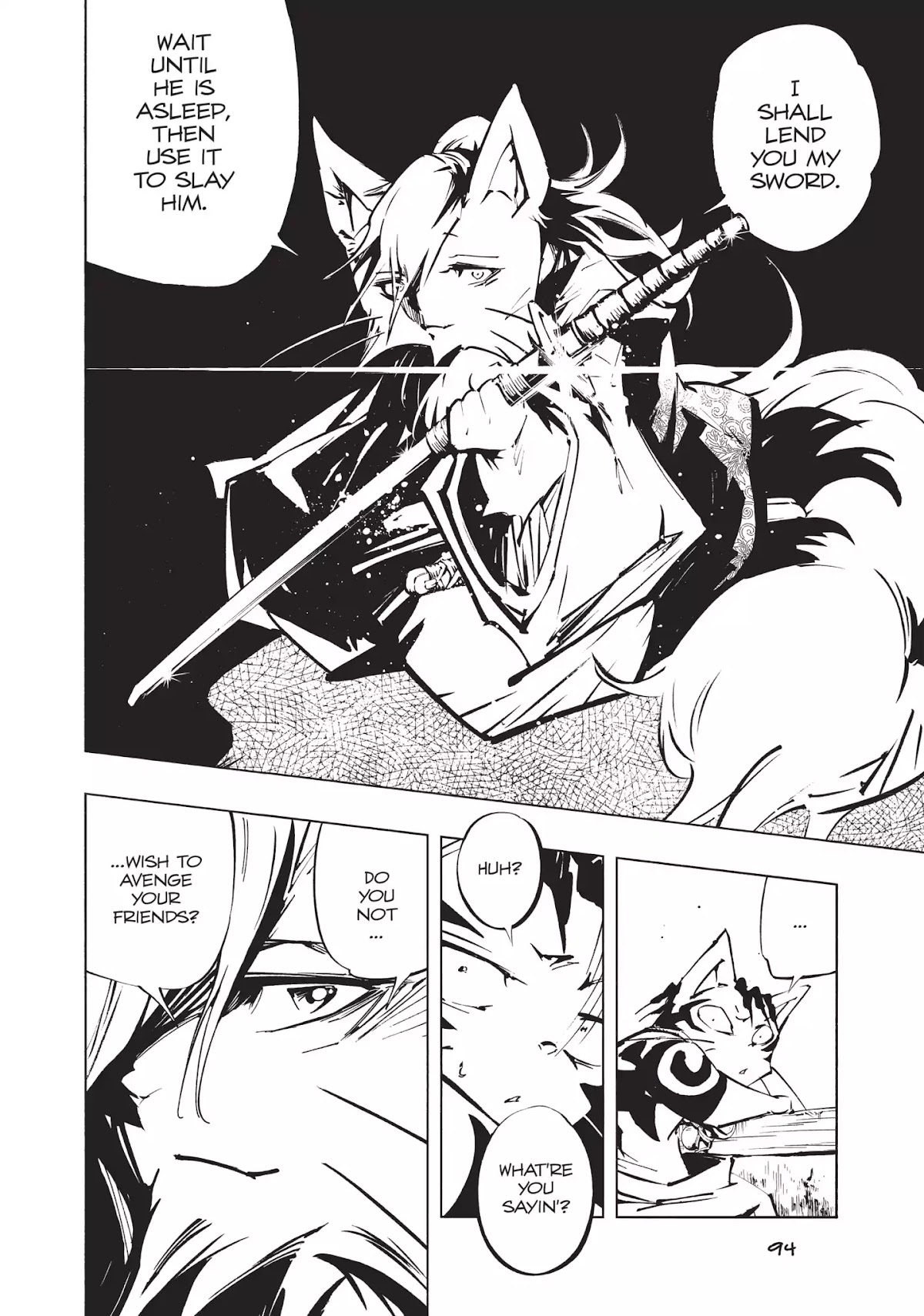 Nekogahara: Stray Cat Samurai Chapter 3 page 11 - Chapter 3: Pompey Sass