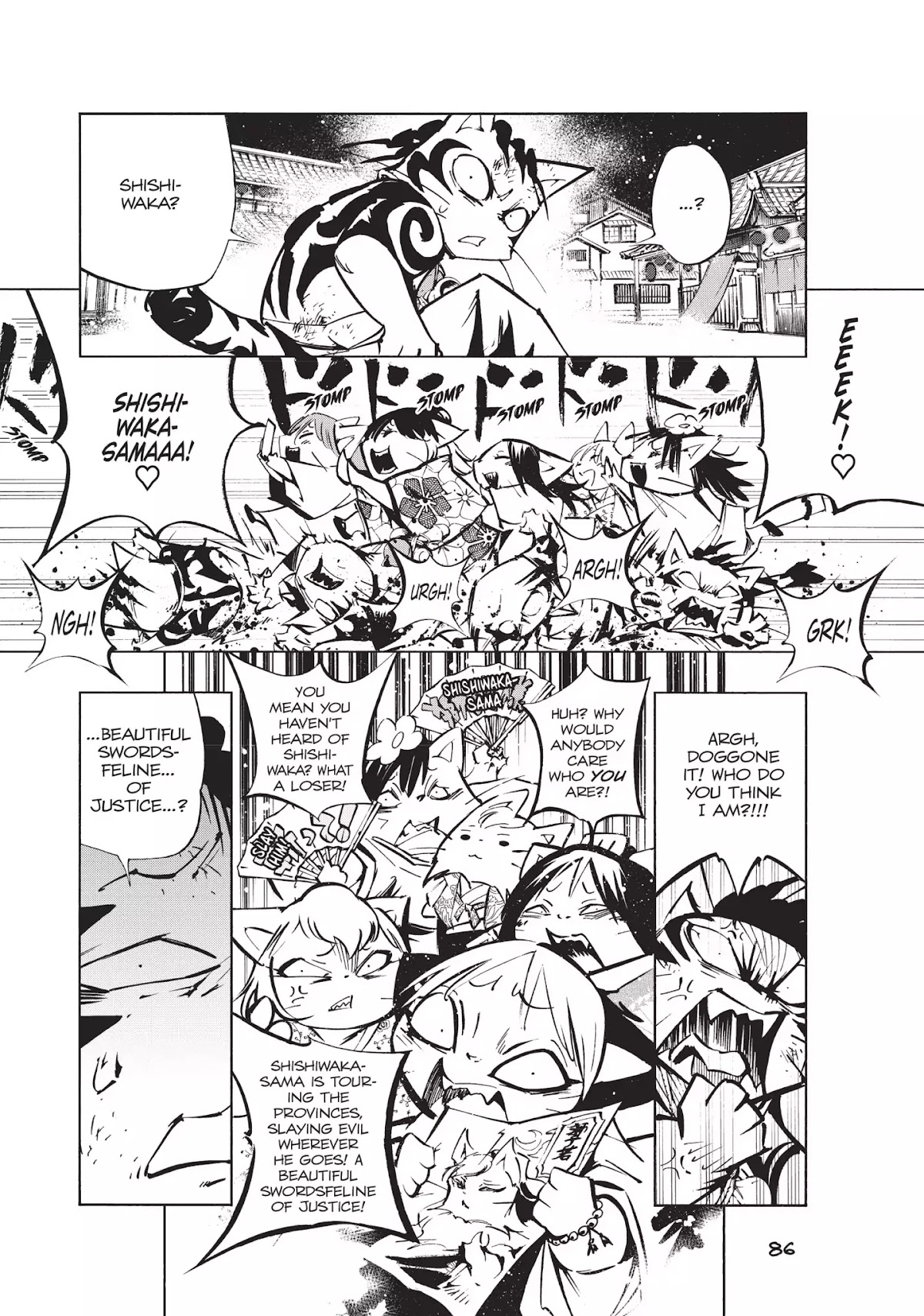 Nekogahara: Stray Cat Samurai Chapter 3 page 3 - Chapter 3: Pompey Sass